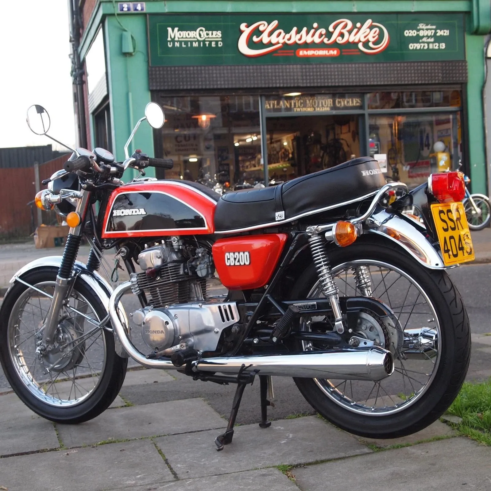 Check out this classic 1984 Honda TLR200 Twin Shock Trials, fresh