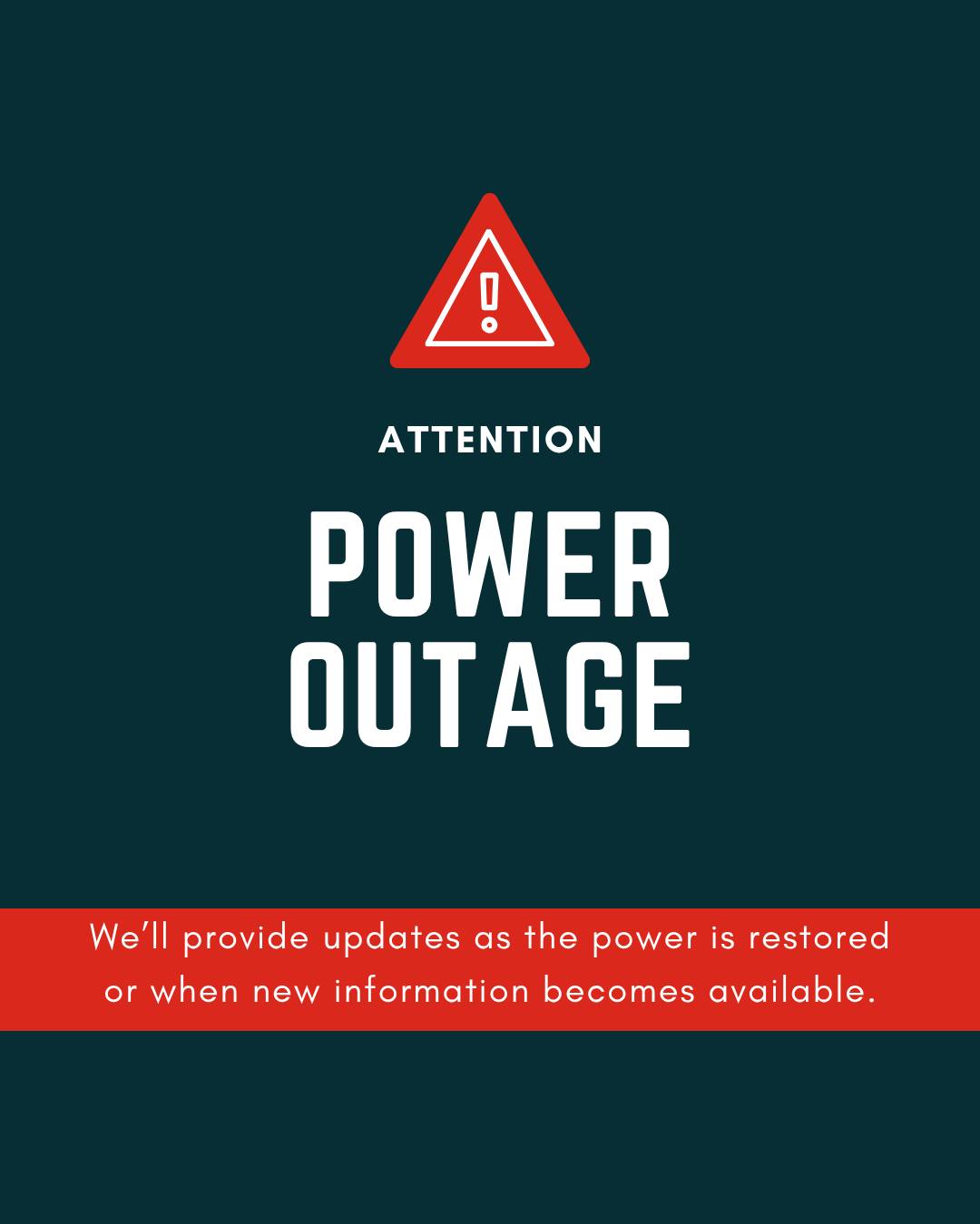 Hawthorn - Update! 📢 8/13 9:44am: All repairs have been made to our ...