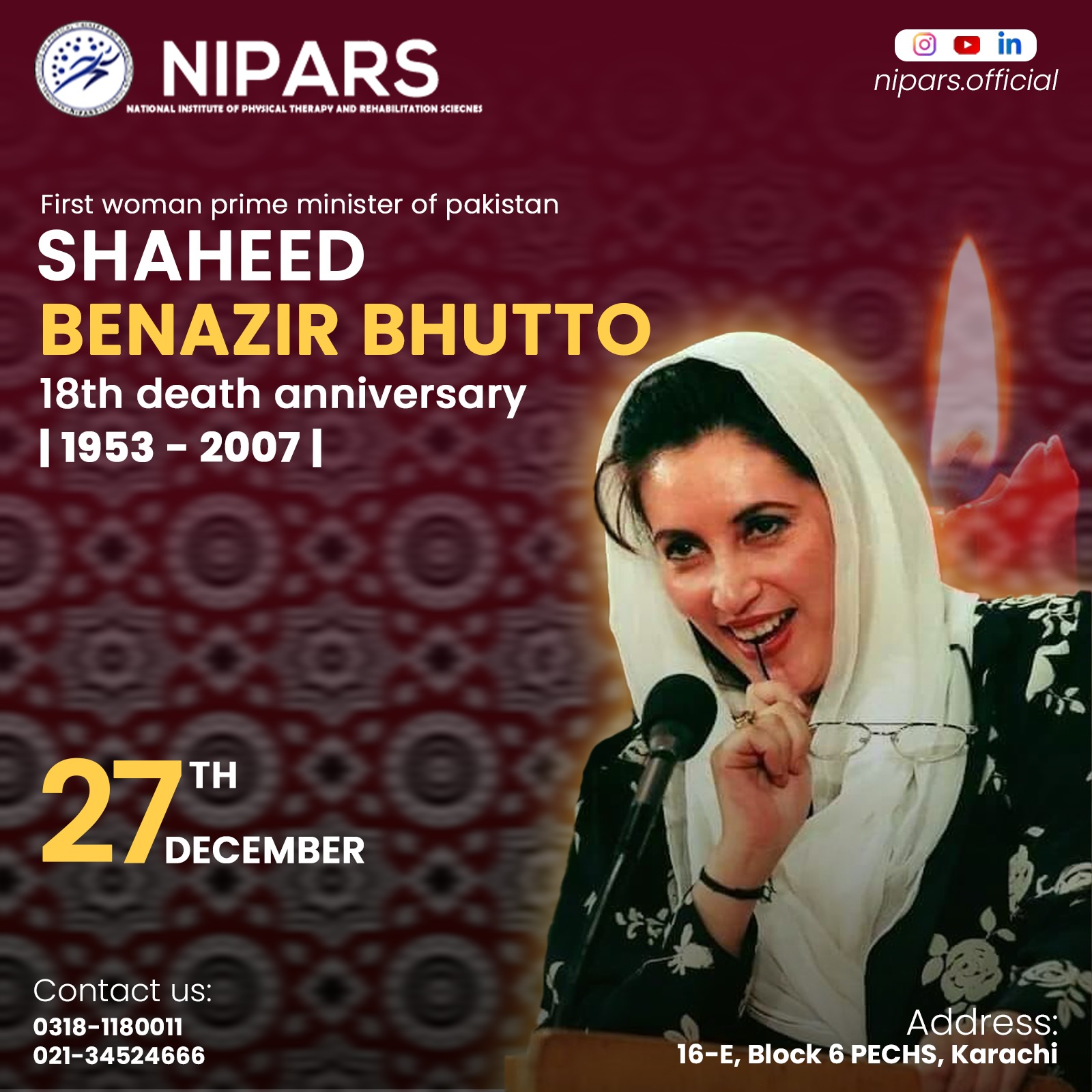 National - Remembering the legacy of Shaheed Mohtarma Benazir Bhutto, a ...