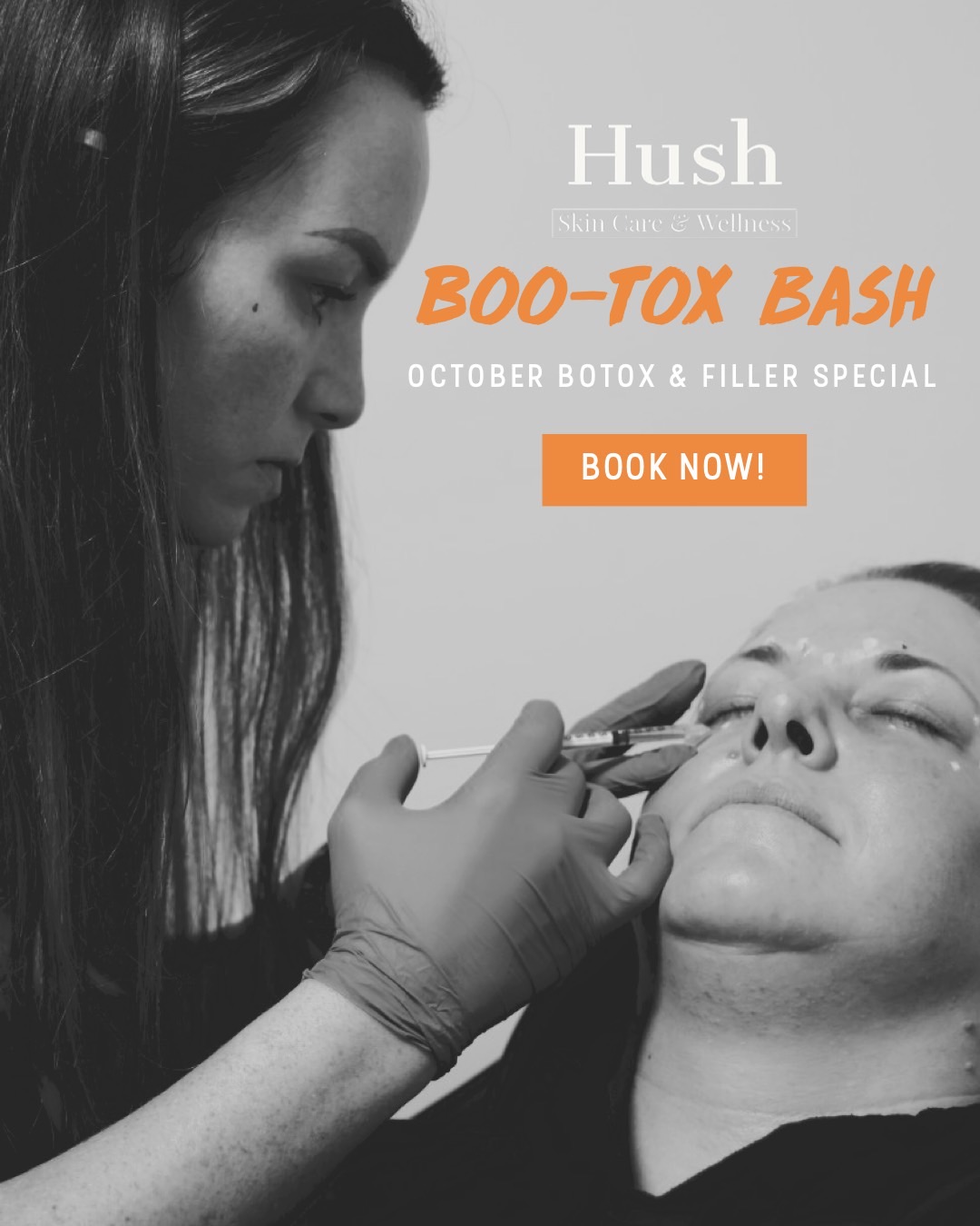 Hush - 🕸️ BOO-TOX BASH IS ON 🕸️ $150 OFF full face + neck $10/unit ...