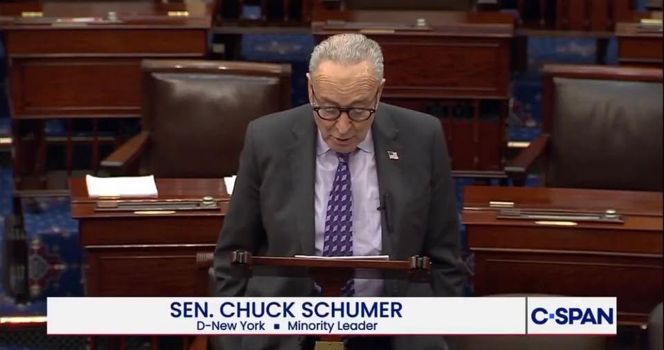 What’s - REPORT: SCHUMER MELTDOWN ON SENATE FLOOR Senate MinorityLeader ...