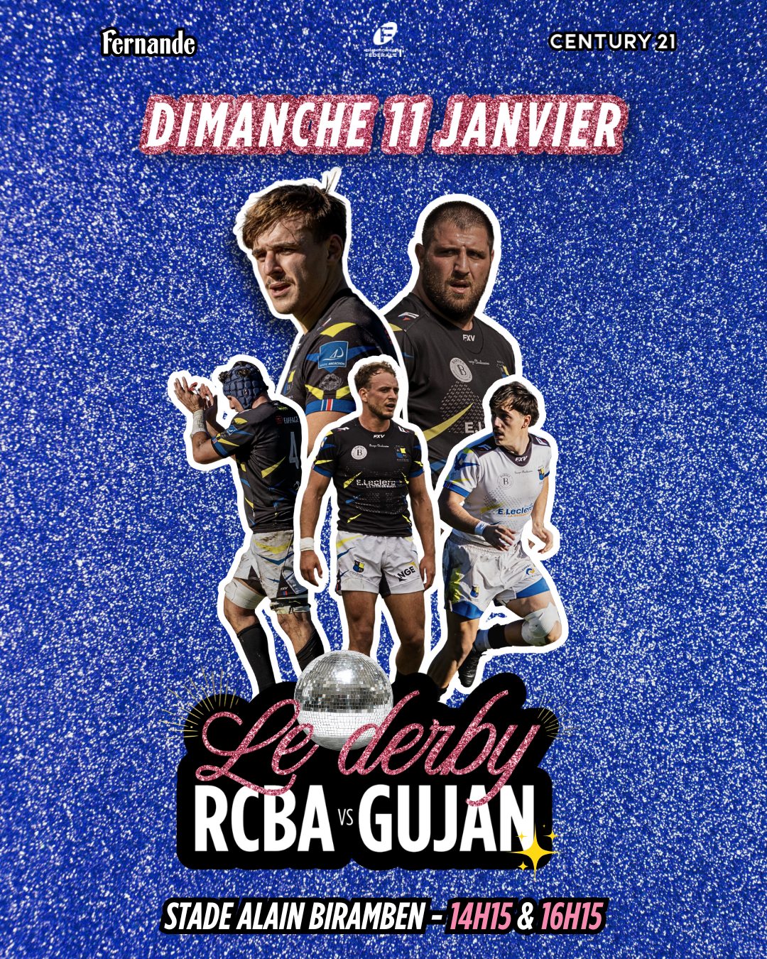 J-7 avant le derby ! ... - Rugby Club Bassin d'Arcachon RCBA | Facebook