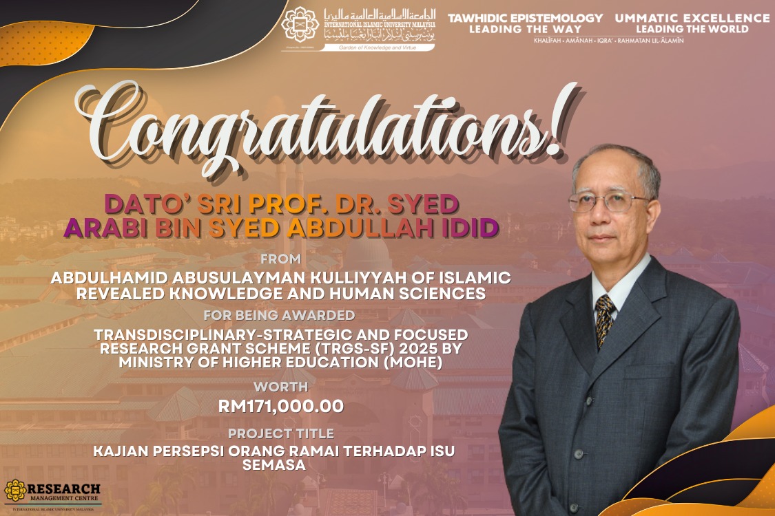 Research Management... - Research Management Centre, IIUM