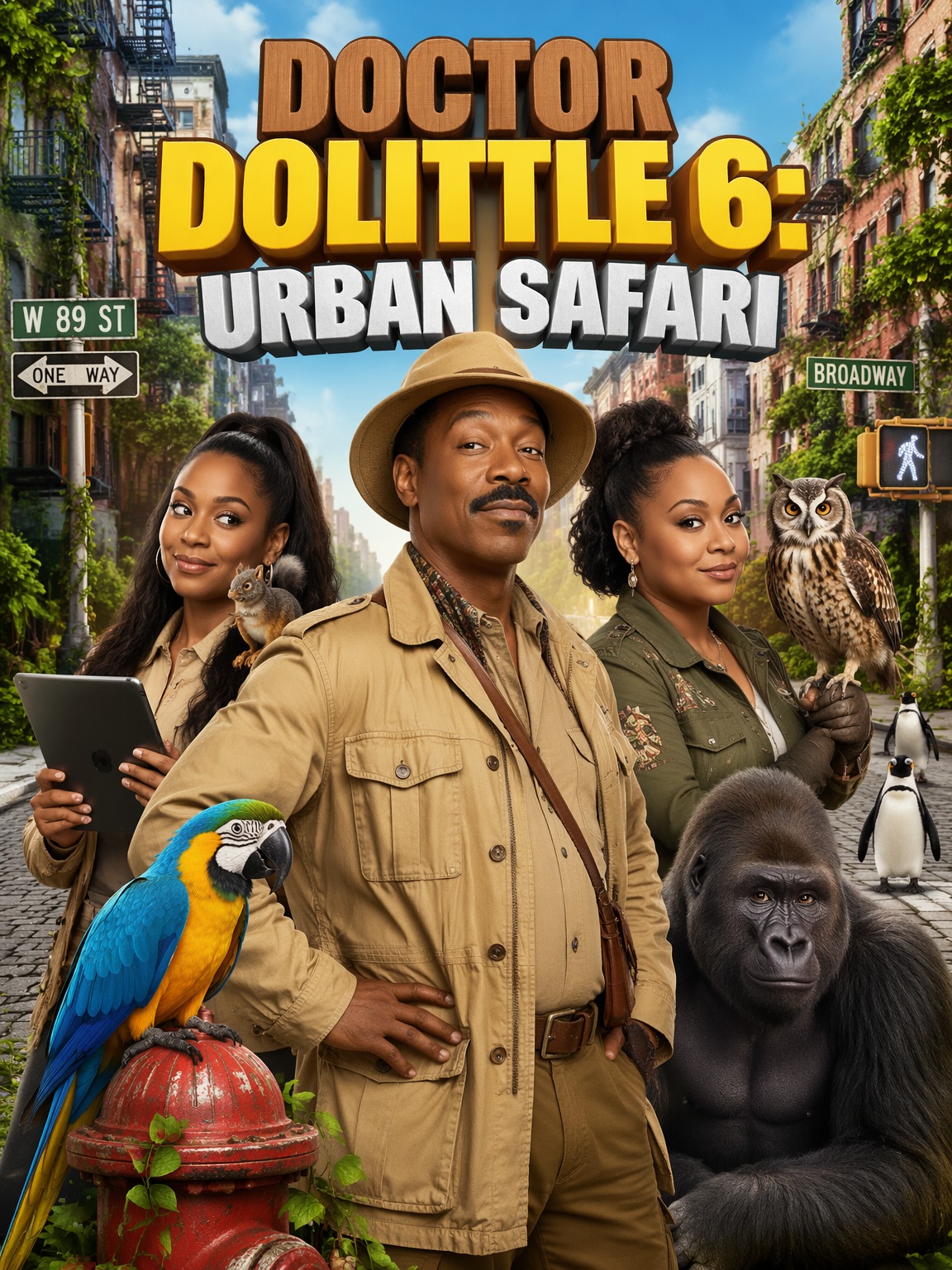 🎬 Doctor Dolittle 6: Urban Safari (2026) 👉 Stars: Eddie Murphy