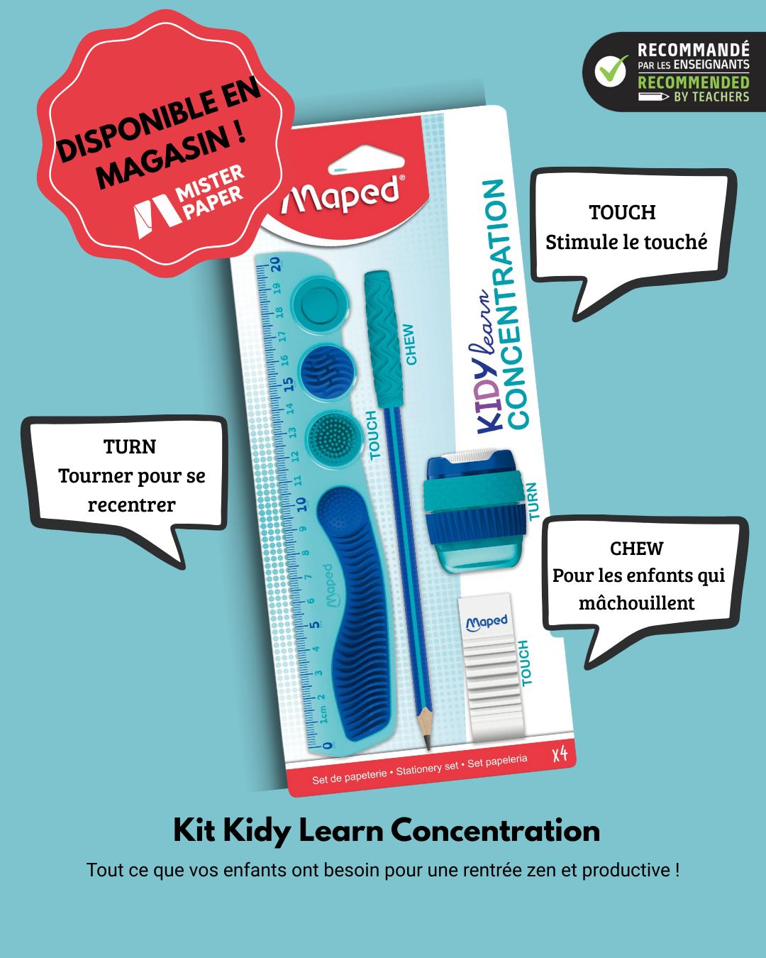 Mister Paper - NOUVEAU chez Mister Paper – Kit Kidy Learn... | Facebook