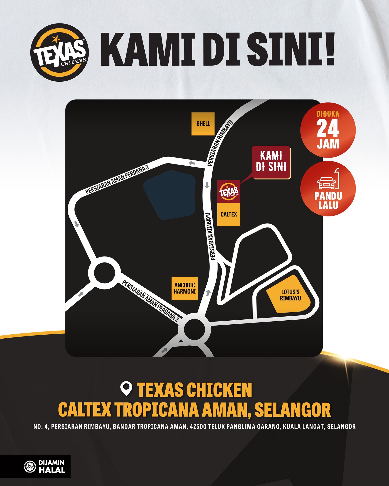 Ayuh, warga Rimbayu! Texas... - Texas Chicken Malaysia | Facebook