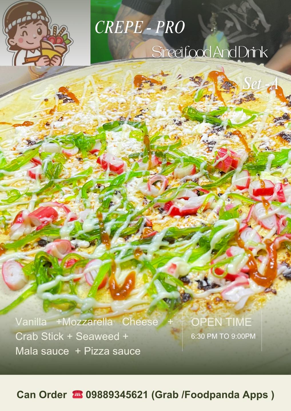 Crepe Pro street-food & drink | Yangon