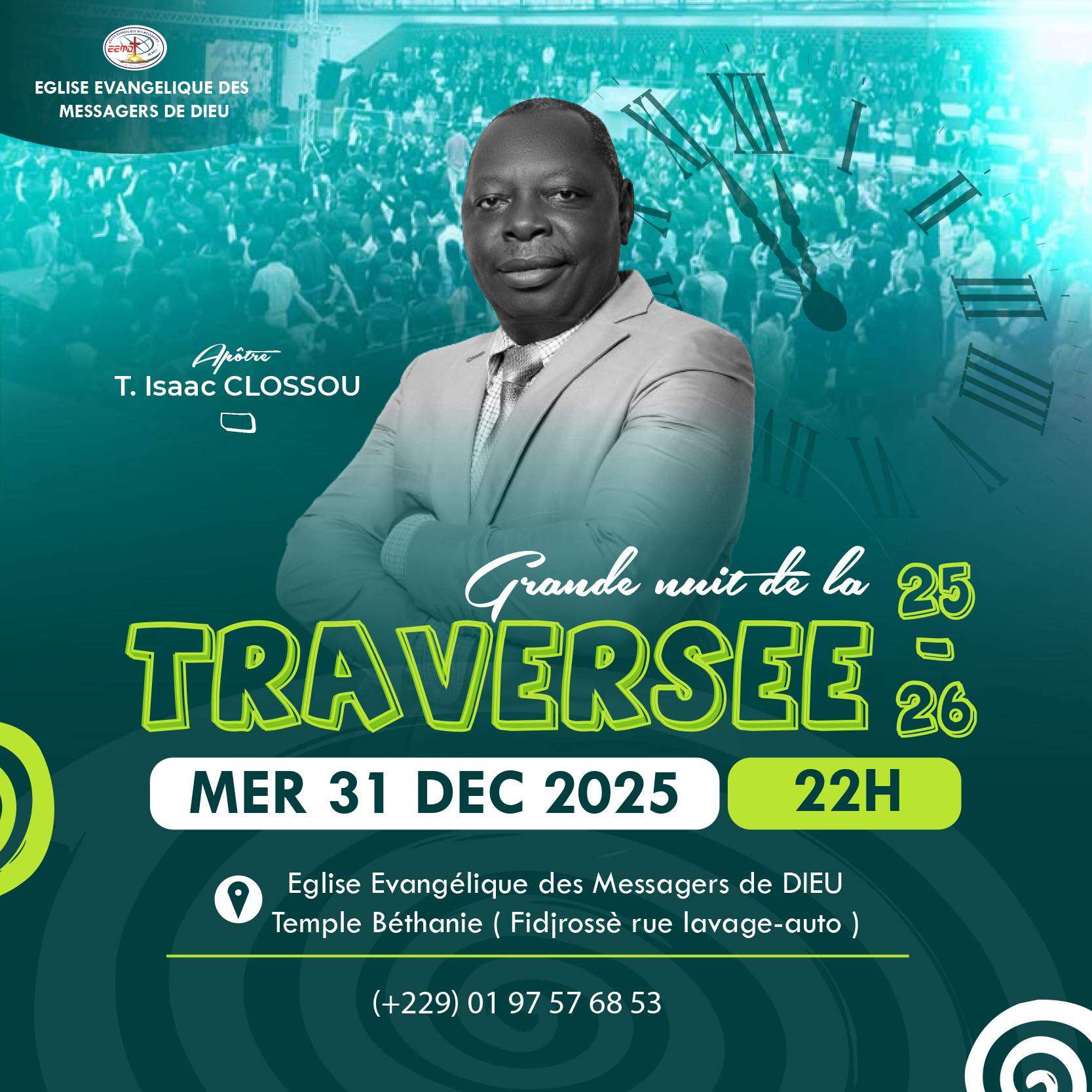Eglise - GRANDE NUIT DE LA TRAVERSÉE 2025 Et si vous ne changiez pas ...