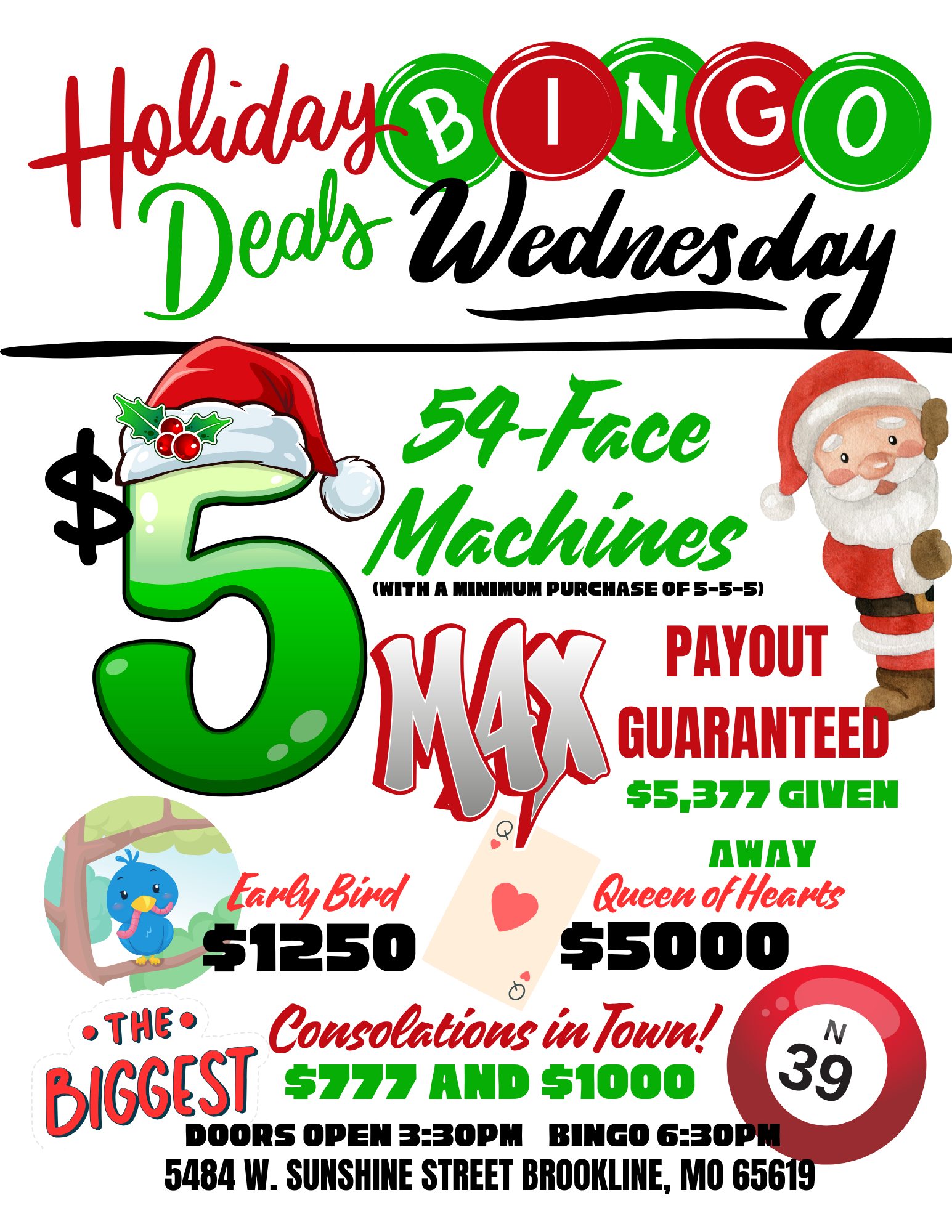 Barnhouse BINGO - 🎉🎱 WEDNESDAY NIGHT BINGO JUST GOT EPIC!... | Facebook