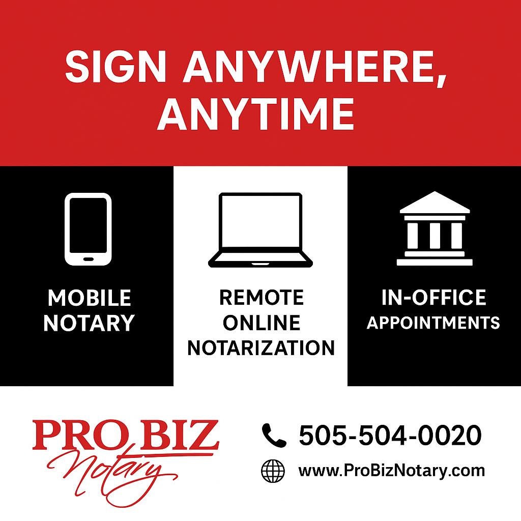 Pro-Biz - 🖋️ Your signature shouldn’t have to wait. With ProBiz Notary ...
