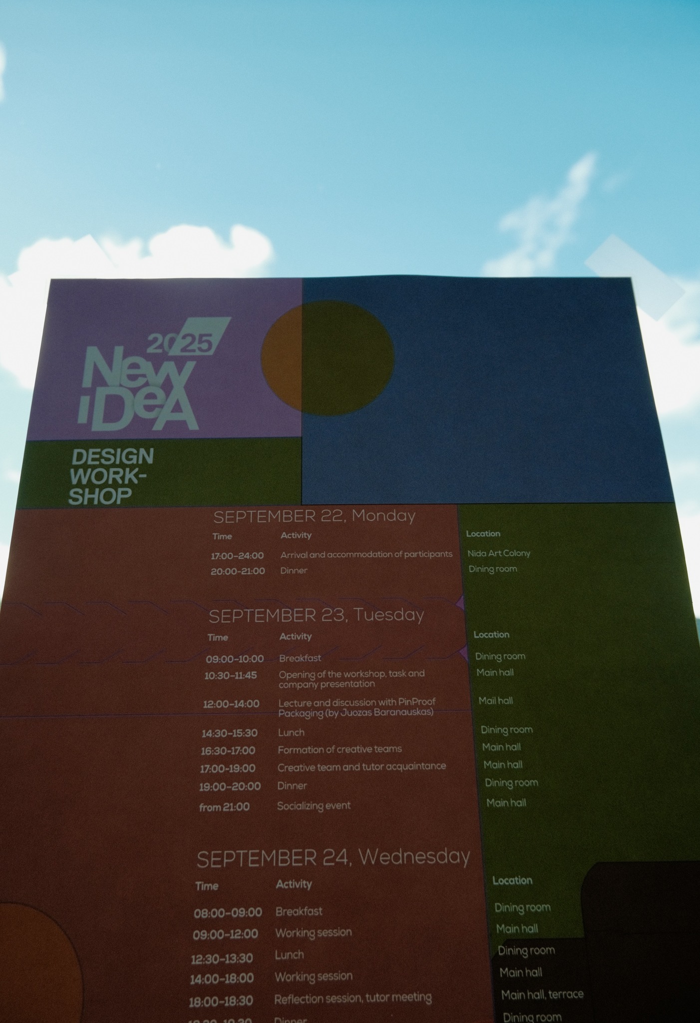 New Idea Design Workshop | Neringa