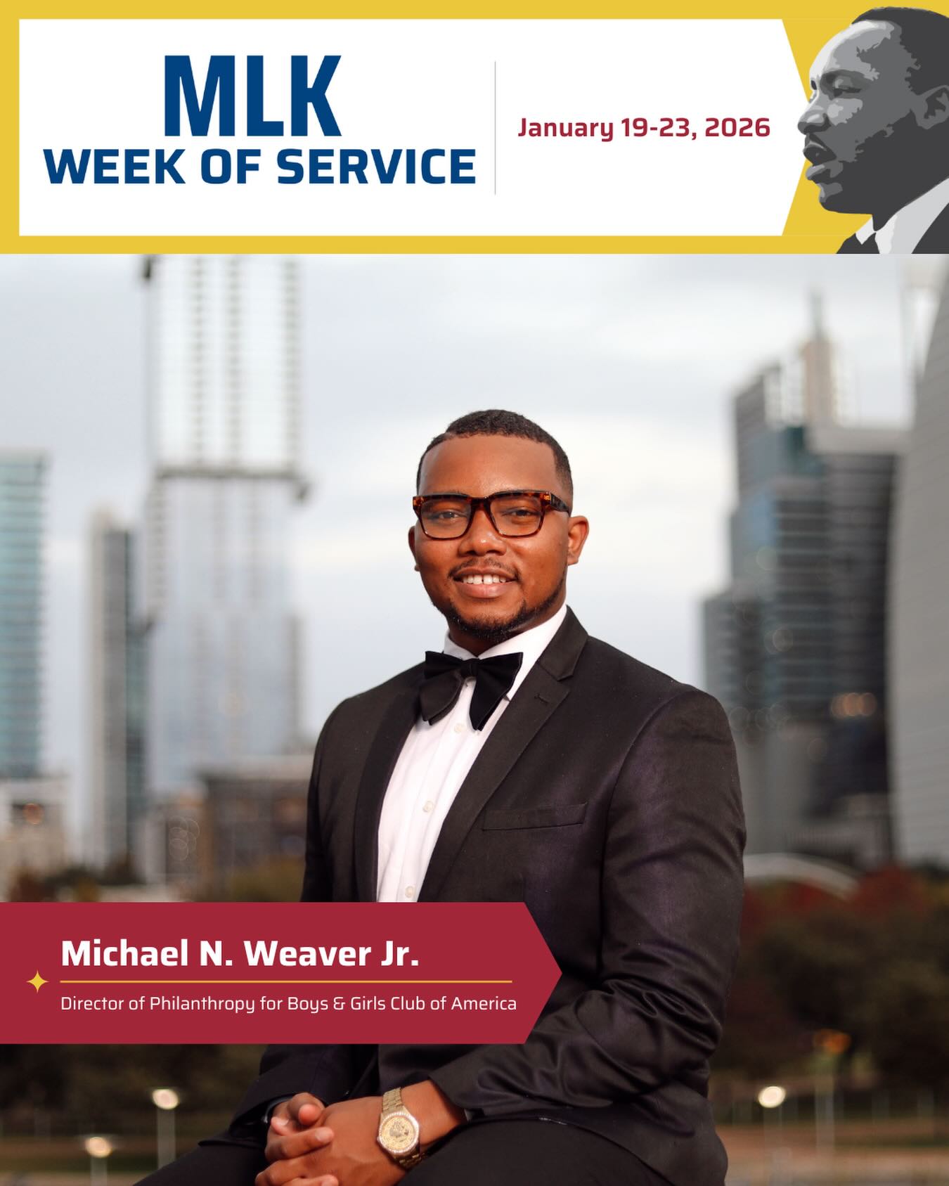 Stevens - Registration is officially OPEN for the 2026 MLK Week of ...