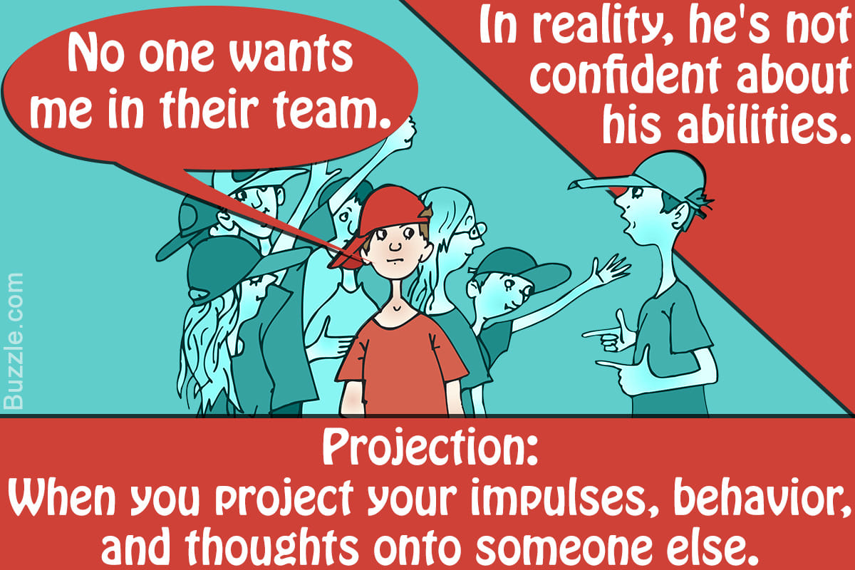 D.R. - FIVE PROJECTION TELLS: Is when someone UNCONSCIOUSLY takes ...