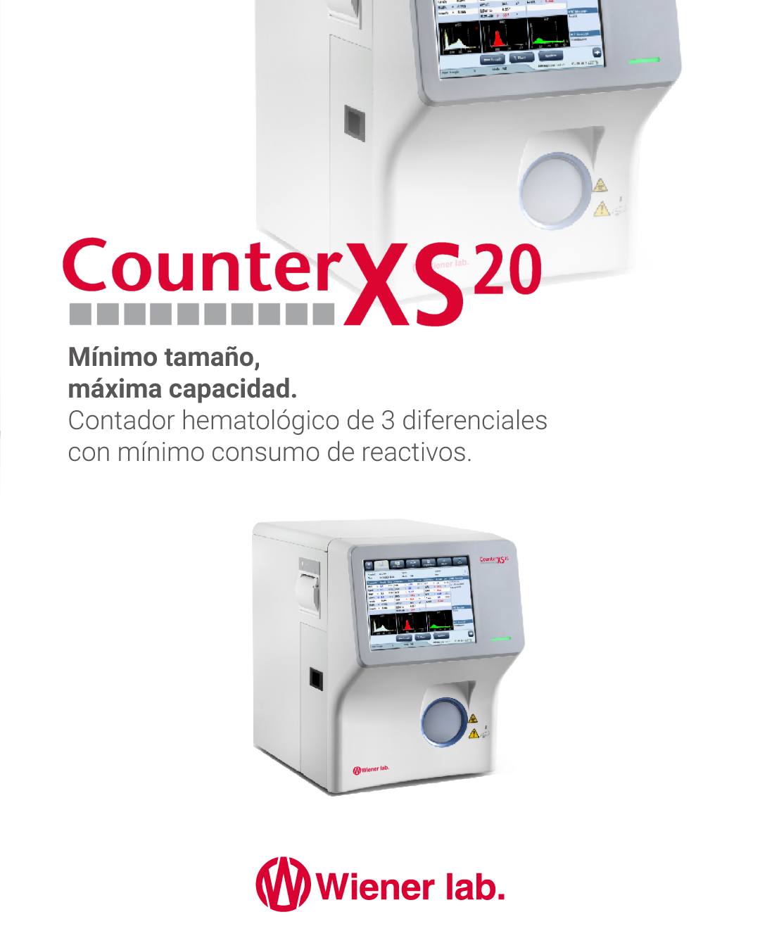 Wiener - ️ COUNTER XS 20 | Autoanalizador hematológico diferencial de 3 ...