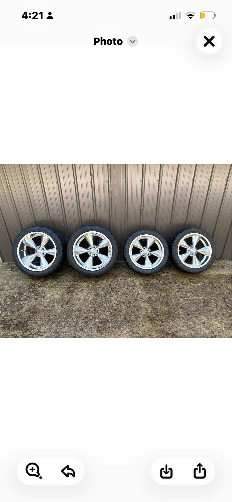 Nitto tires mounted on Boyd Coddington wheels - Car Wheels, Tires ...