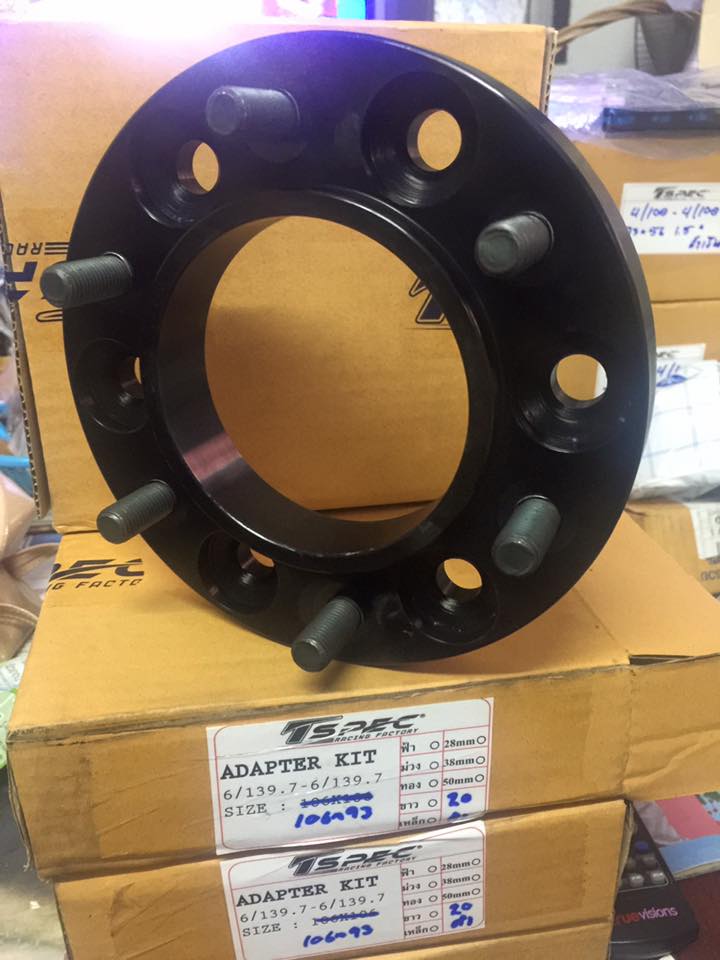 BOB Shop - Adapter ล้อ สำหรับ Ford Ranger บ่าตรงรุ่นรถ Pcd...