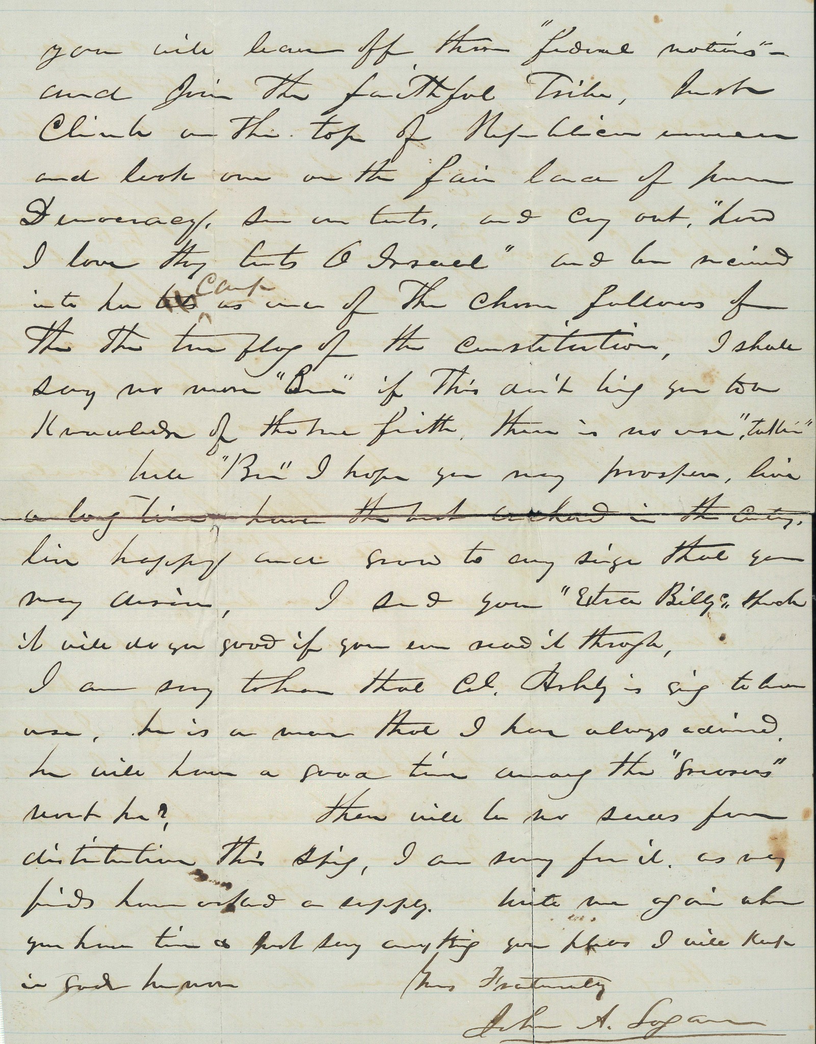 Morris - The library holds a remarkable letter from Logan to Benjamin L ...