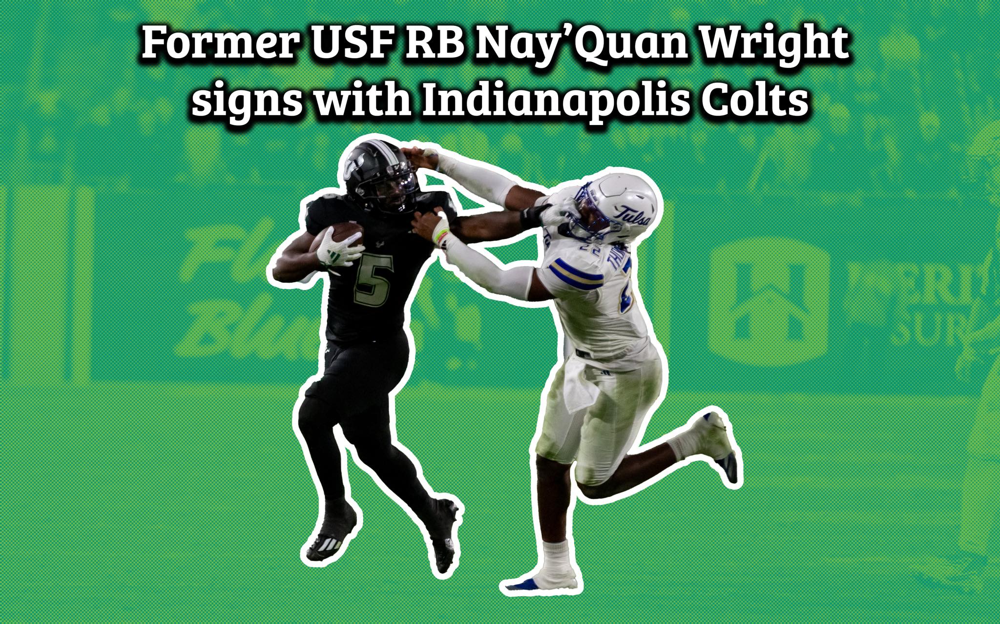 USF - The NFL’s Indianapolis Colts signed USF running back Nay’Quan ...
