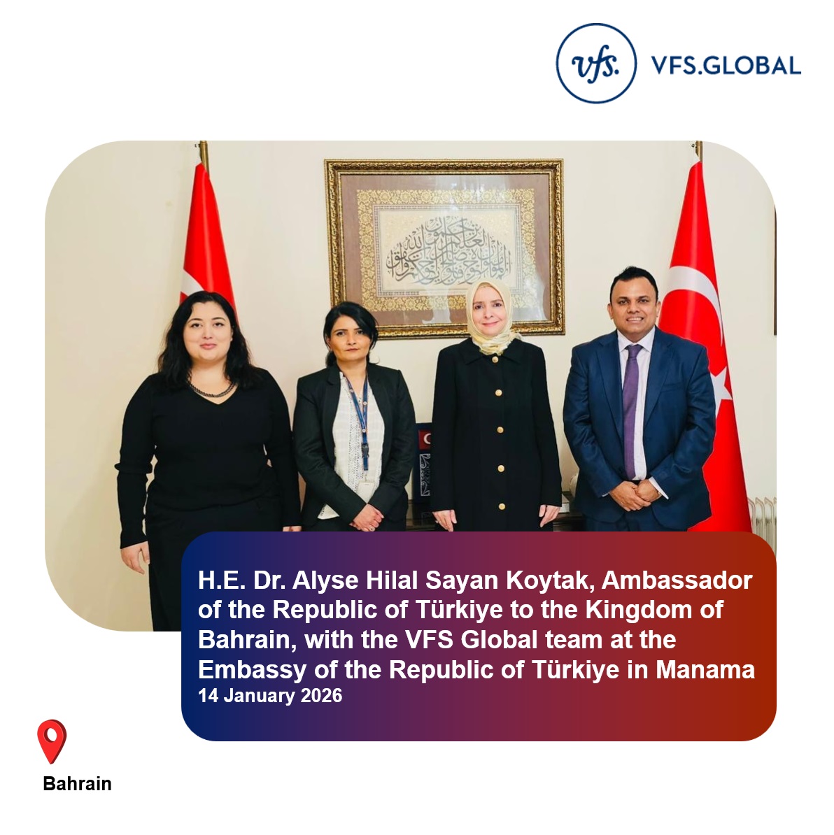 VFS Global - On 14 January 2026, our team visited the... | Facebook