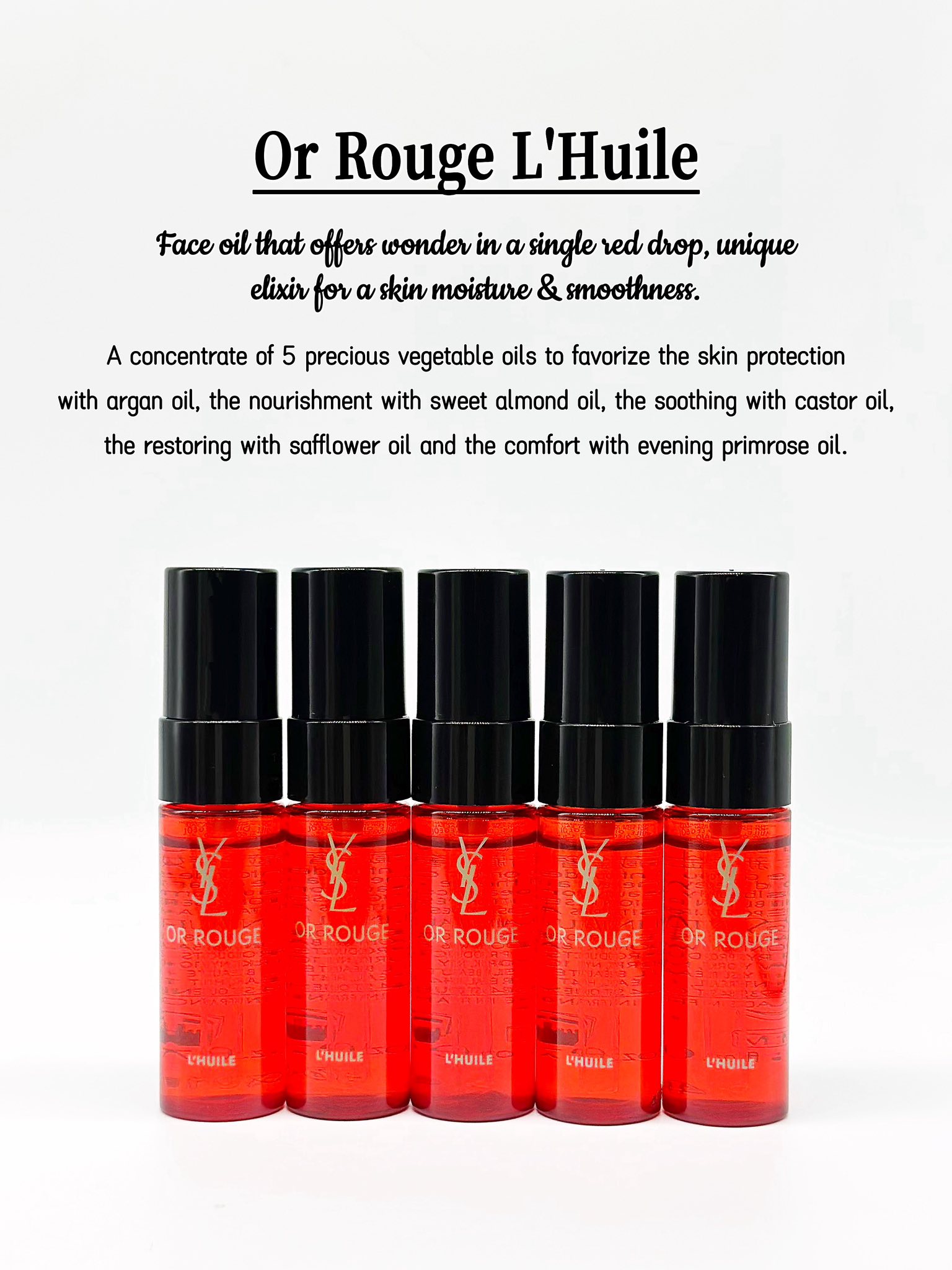 Guiltless - Or Rouge L'Huile | 7ml (₱700) ️Argan Oil - contains a high ...