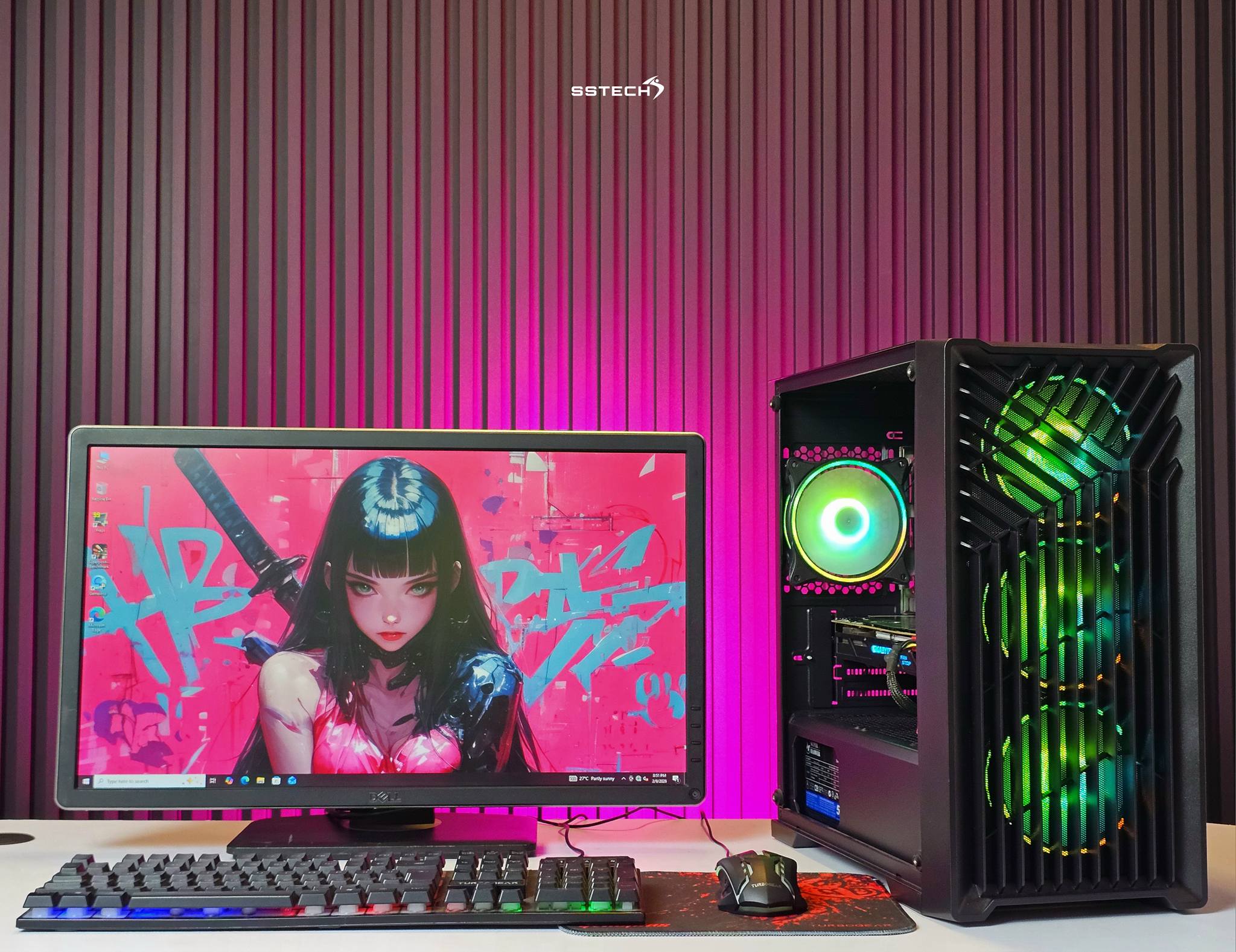 ? INTEL i5 6TH GEN FULLSET GAMING PC – READY TO PLAY 