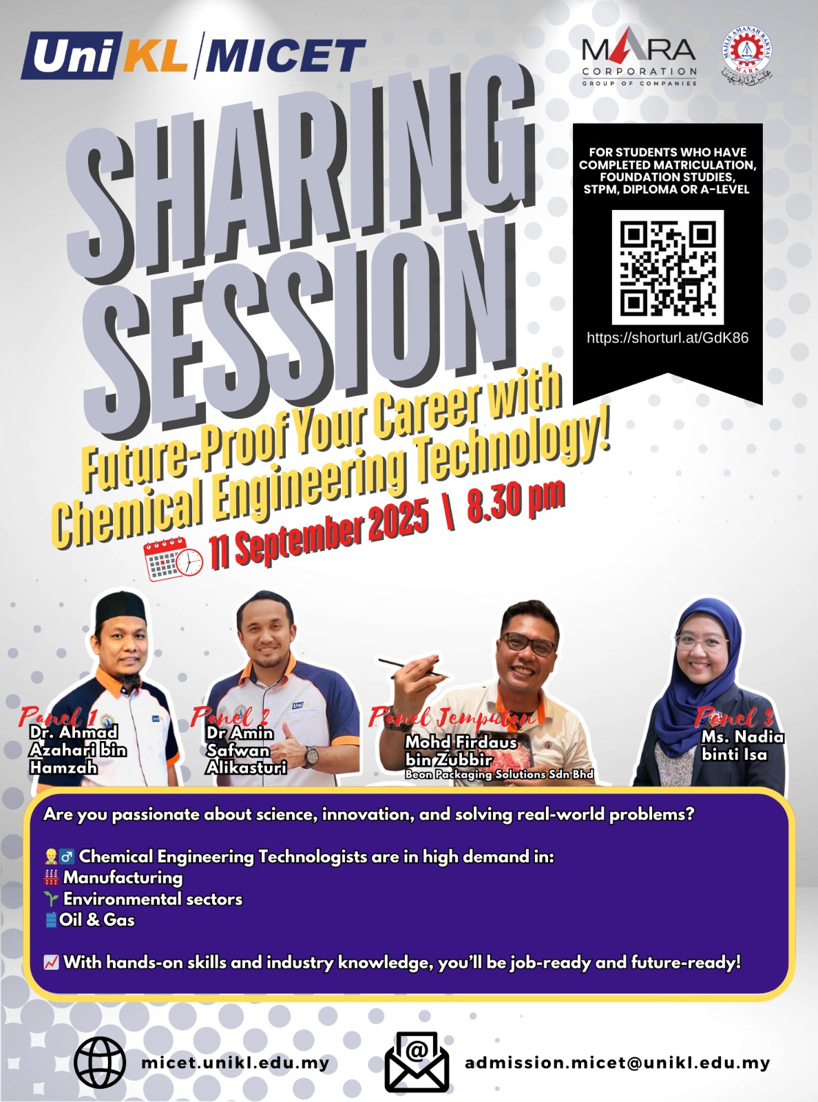 🧪 Future-Proof Your Career... - Universiti Kuala Lumpur MICET | Facebook