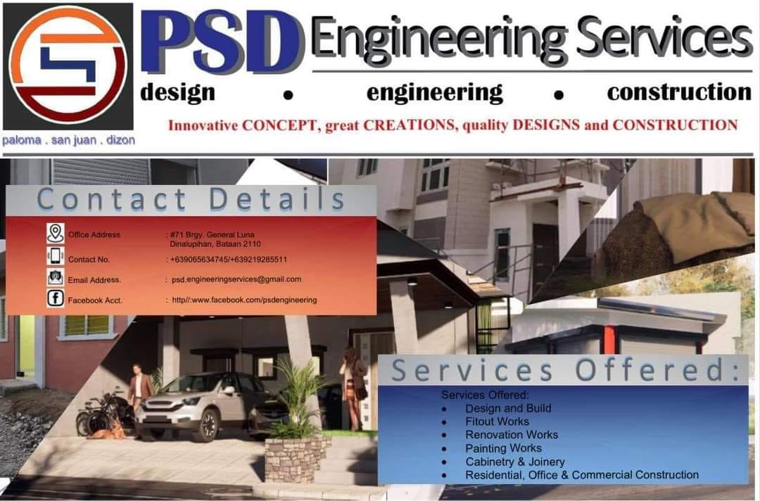PSD Design and Engineering Services | Dinalupihan