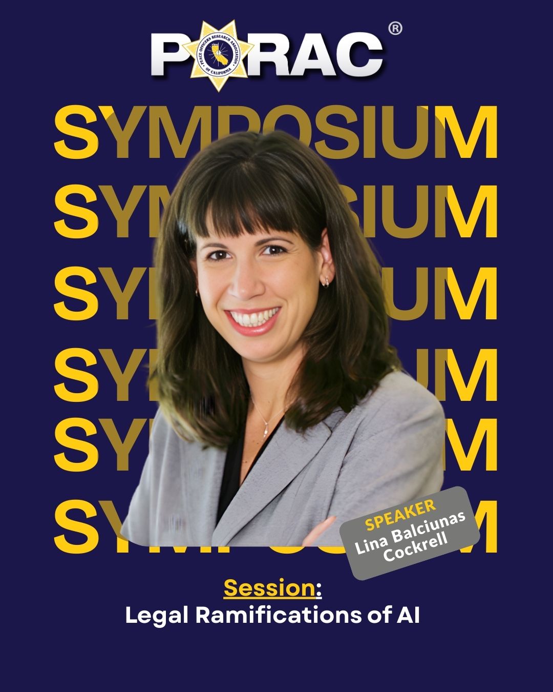 🎤 Symposium Speaker Announcement We’re excited to welcome Lina ...