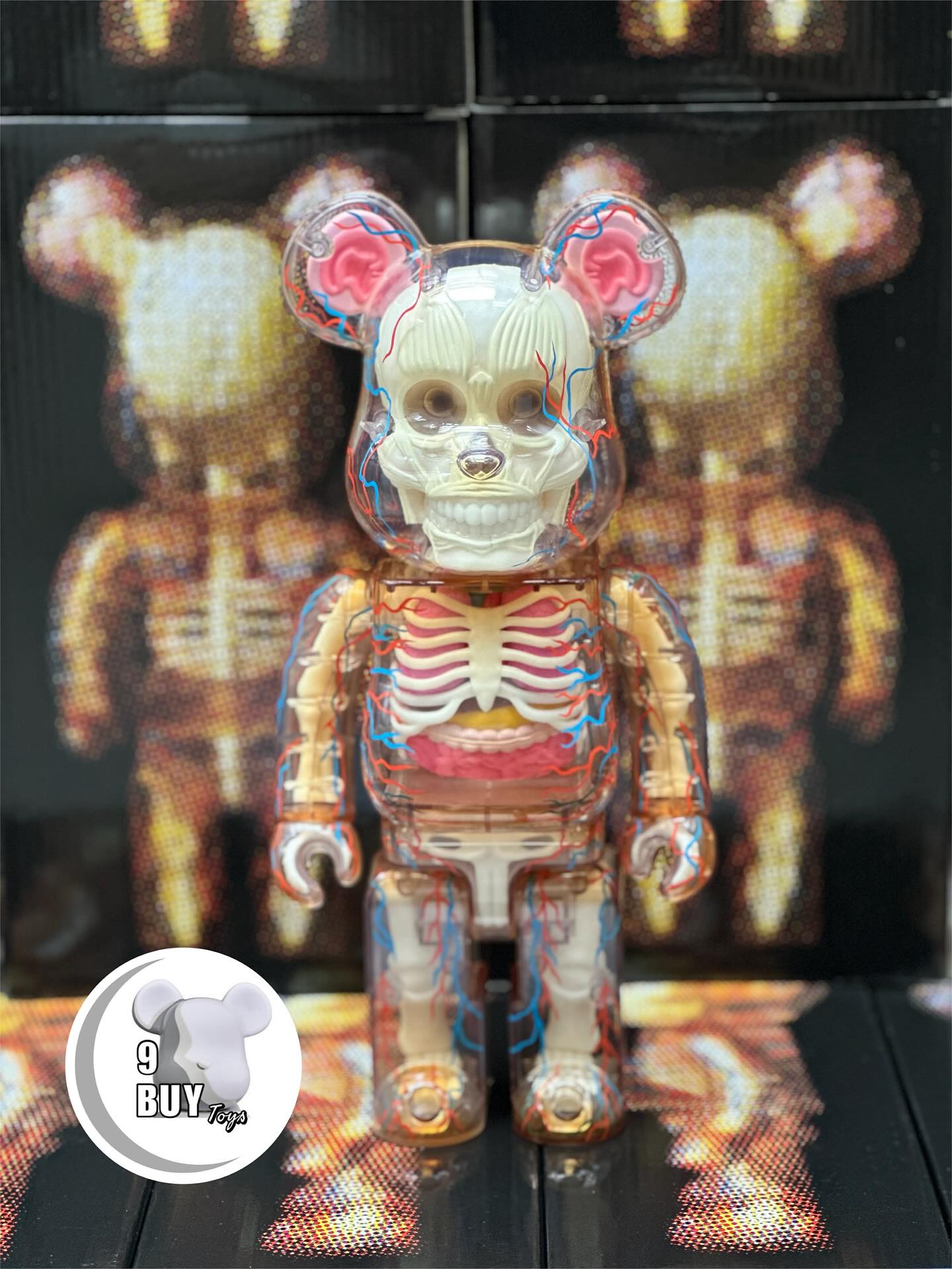 BE@RBRICK SHELTERBANK THE HUMAN BEAR400% ?現貨?Bearbrick 400 