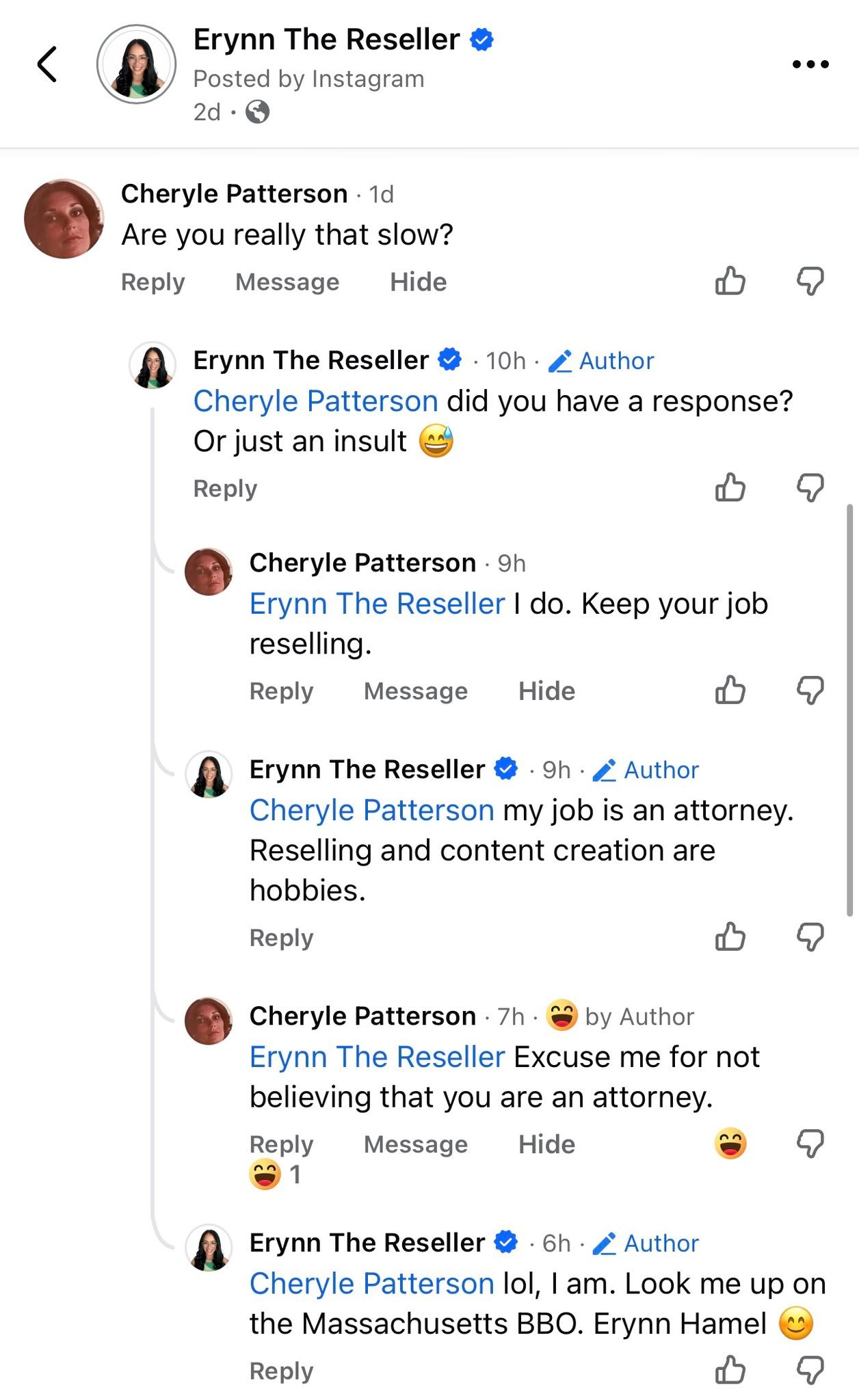 Apparently I don’t talk about what I... - Erynn The Reseller | Facebook