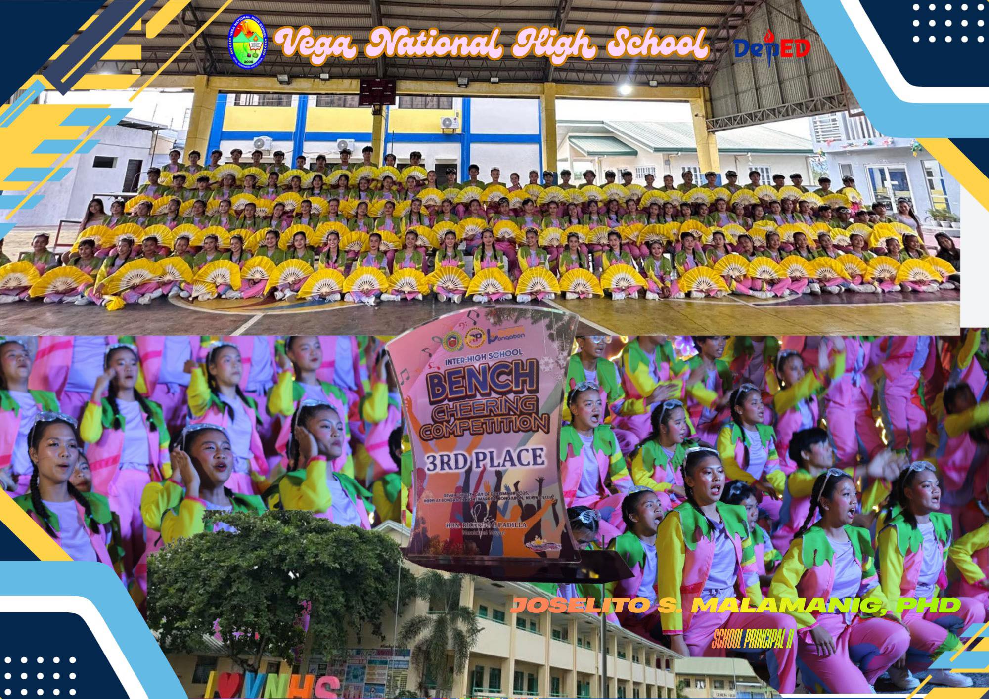 Vega - A powerful display of unity, discipline, and school pride ...