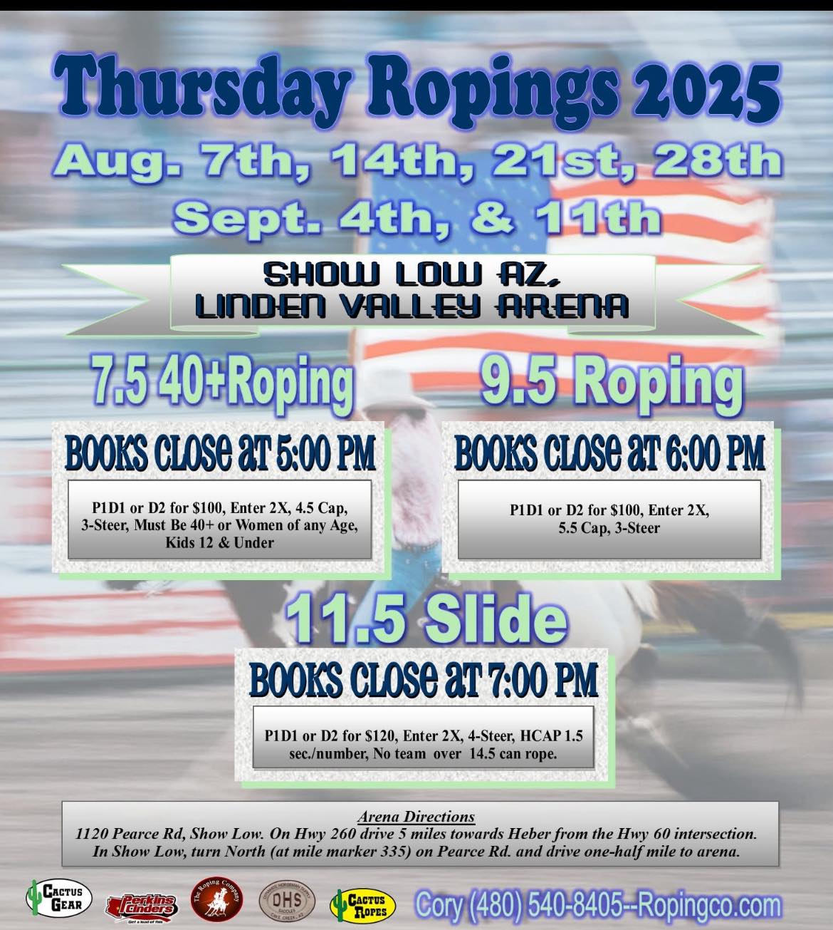 Linden Valley Arena | Show Low AZ