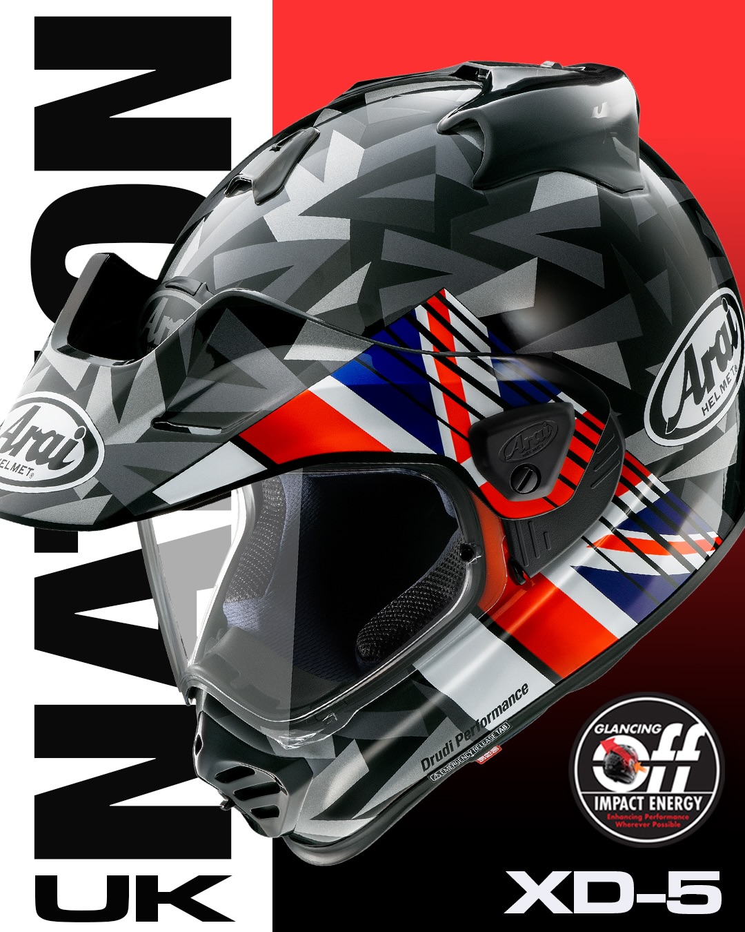 arai xd4 decals 5 is a completely redesigned helmet Arai XD-4/Tour-X4 Camera Chin Mount