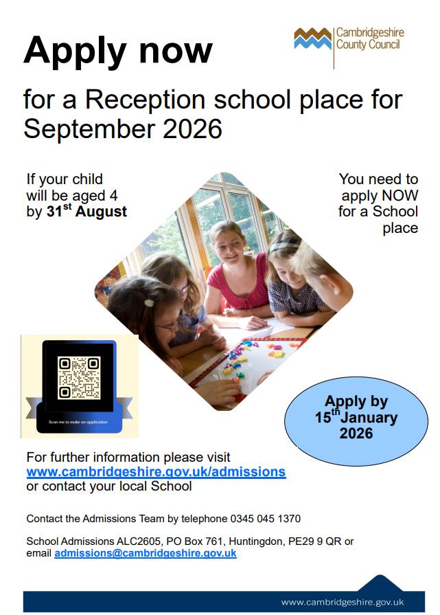 Cathedral - 🍎 ️Reception School Applications – September 2026🎒📚 ...