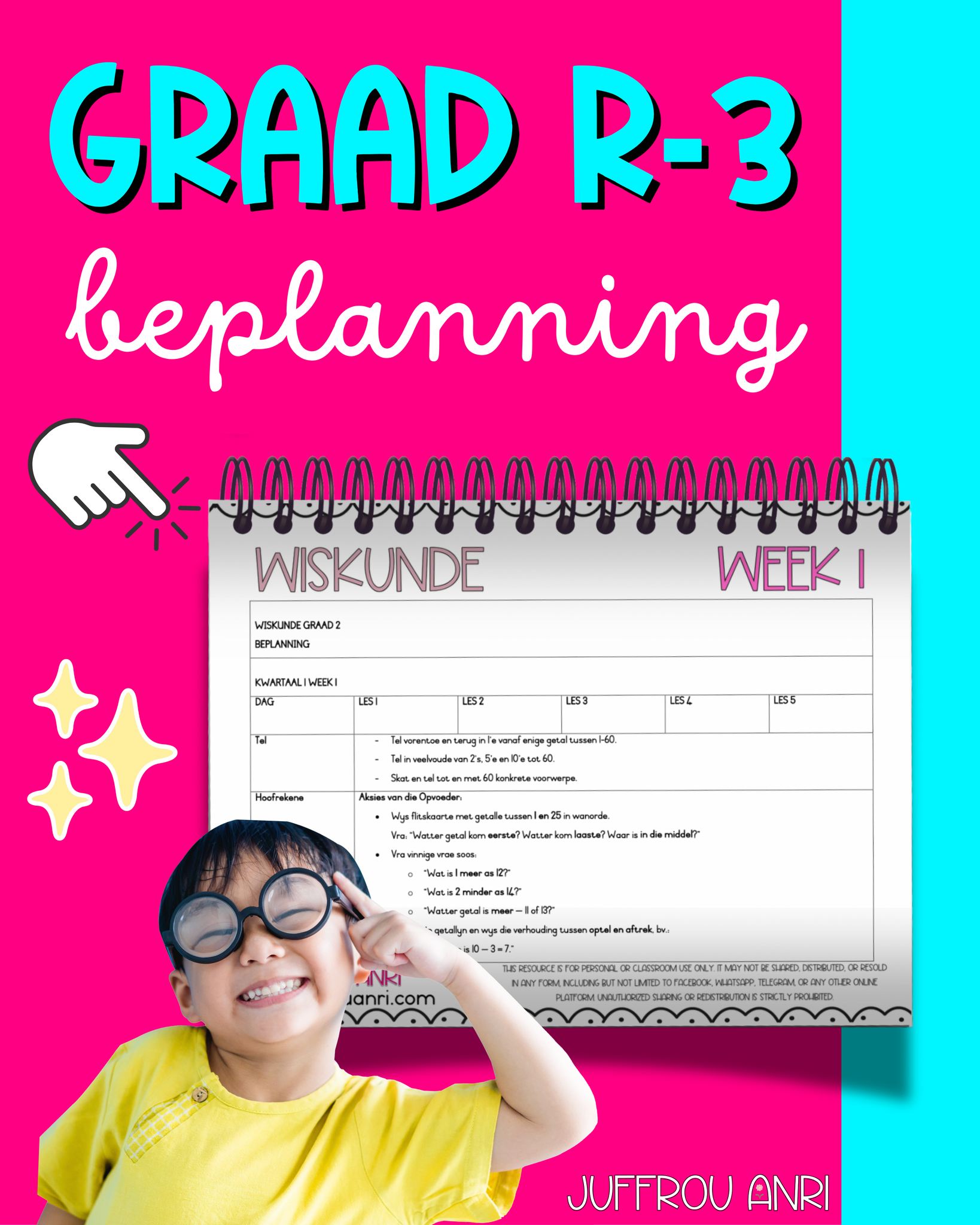 GRAAD R-3 BEPLANNING KWARTAAL... - Juffrou Anri Se Klaskamer | Facebook
