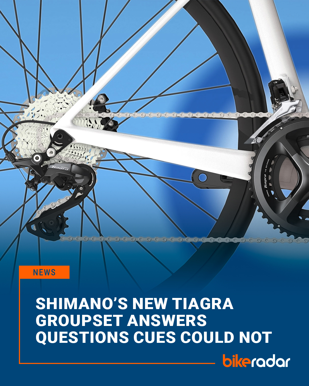 New Tiagra brings 2x 11-speed with two chainring options
