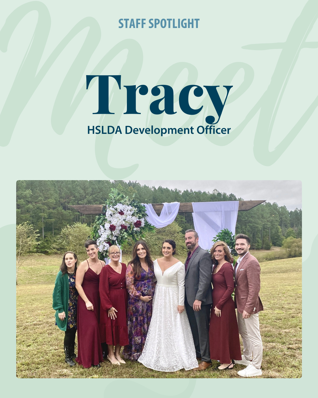 HSLDA - Meet Tracy Klicka, a member of our Development team! “Hi, I’m ...