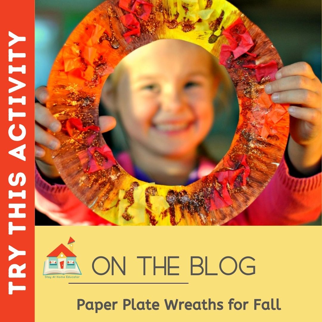 🍂 Paper Plate Wreaths: A Fall... - Stay At Home Educator | Facebook