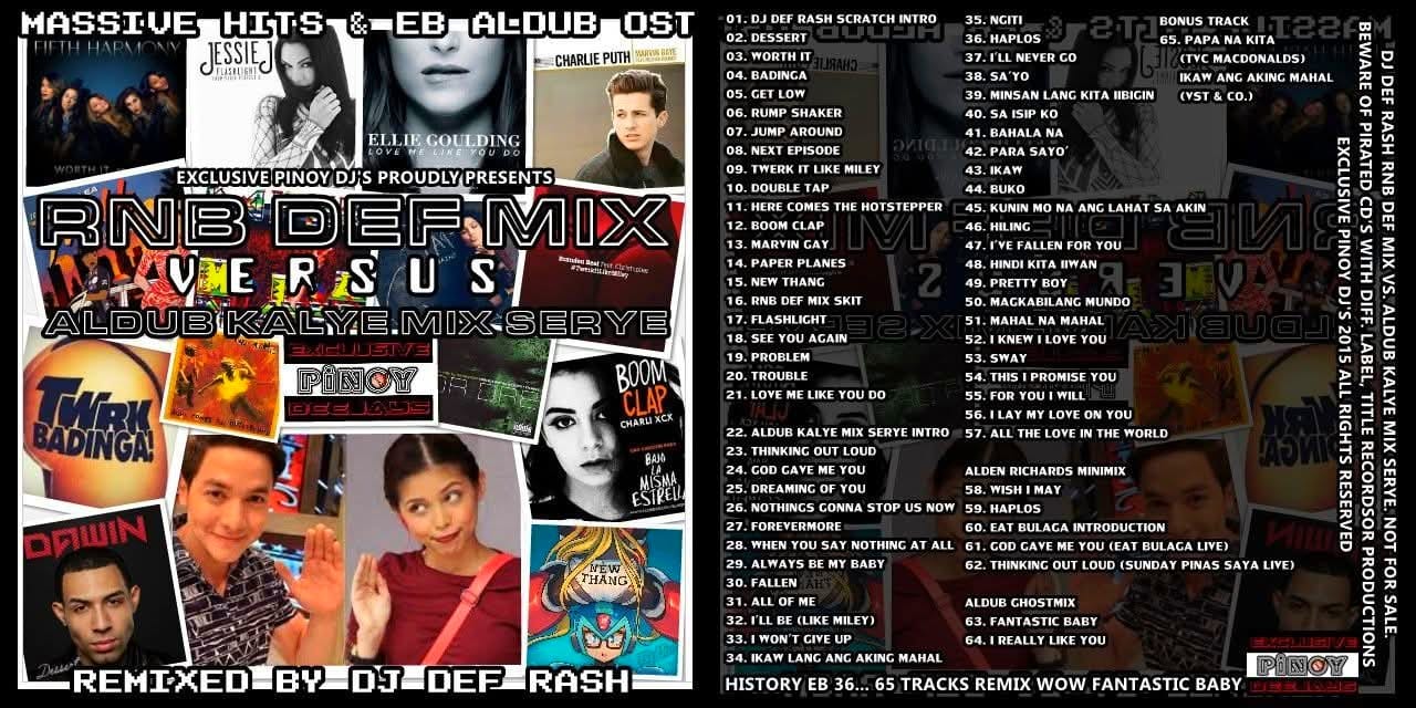 🔊 RNB DEF MIX VS ALDUB KALYE MIX SERYE... - Dj Blazewire Rmx | Facebook