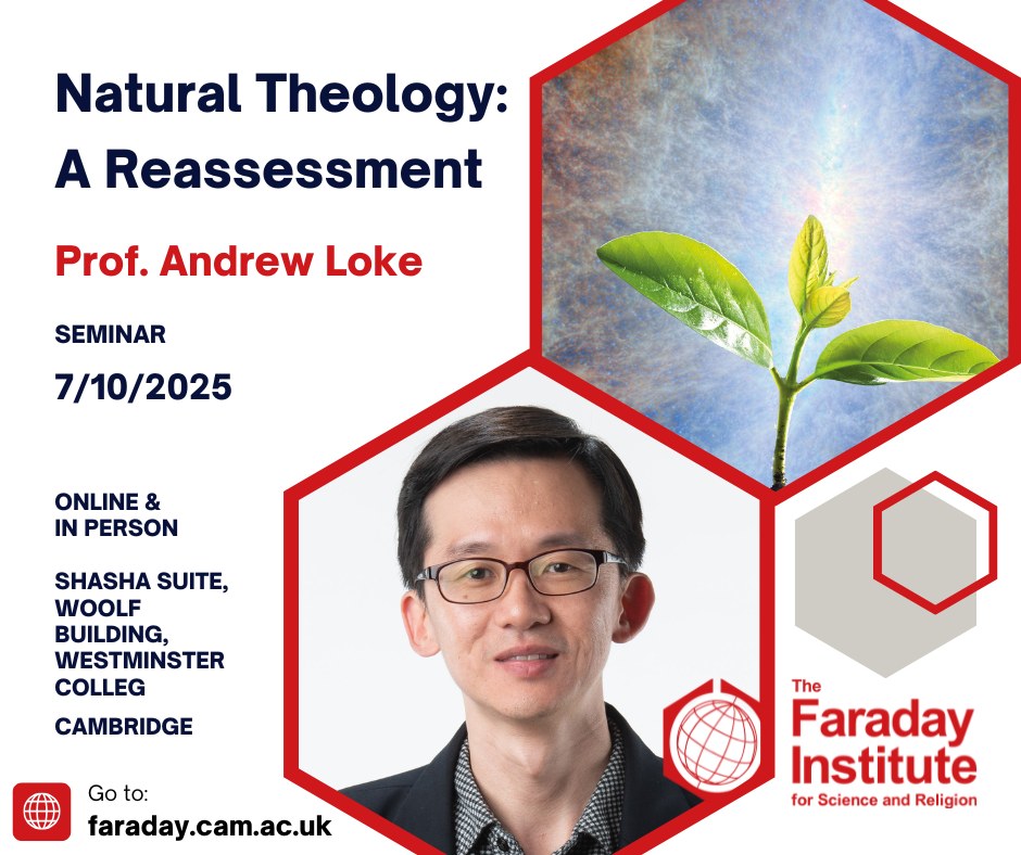 The Faraday - 🧠 Natural Theology: A Reassessment 📅 Tuesday, 7 October ...