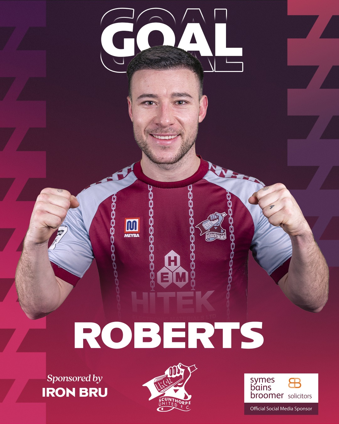 Scunthorpe - ⌚️ 𝐌𝐀𝐓𝐂𝐇 𝐂𝐎𝐕𝐄𝐑𝐀𝐆𝐄 39’ ROBERTS CRASHES HOME A SECOND! It's ...