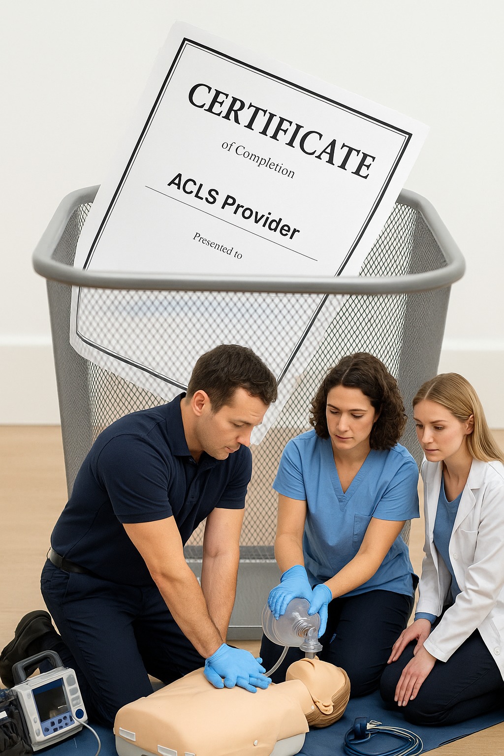 Marco - „ACLS ist keine Urkunde.“ Viele gehen nach dem Kurs mit einem ...