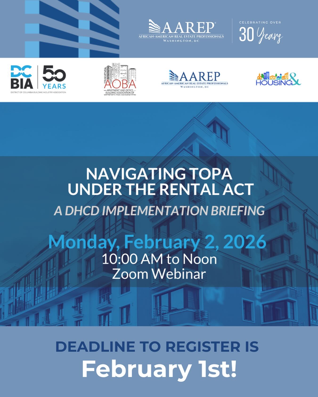 AAREP - Major update for DC multifamily owners & housing providers! The ...
