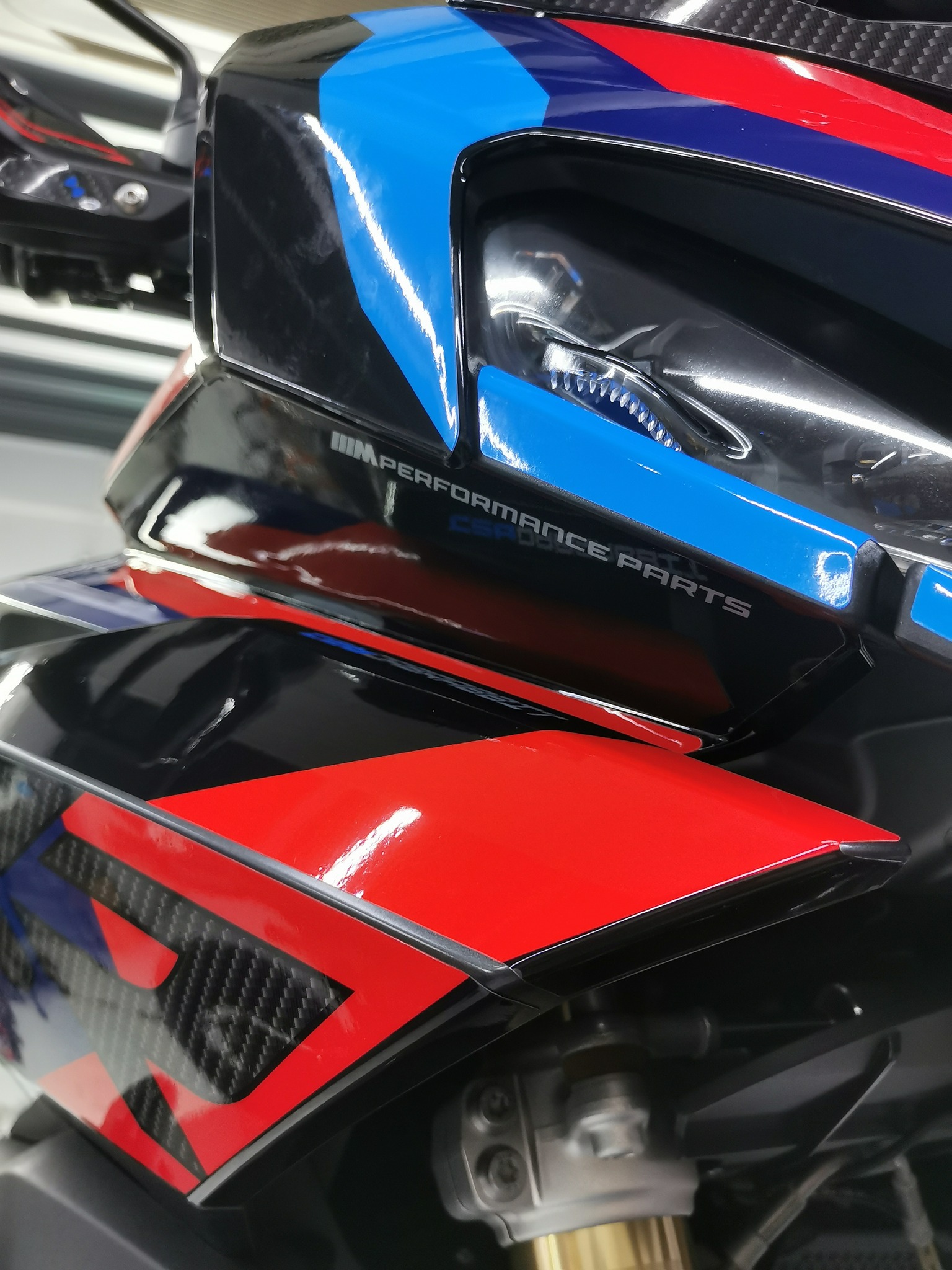 S1000XR Triple black turned ito M1000XR Decal from DRB GraphiX