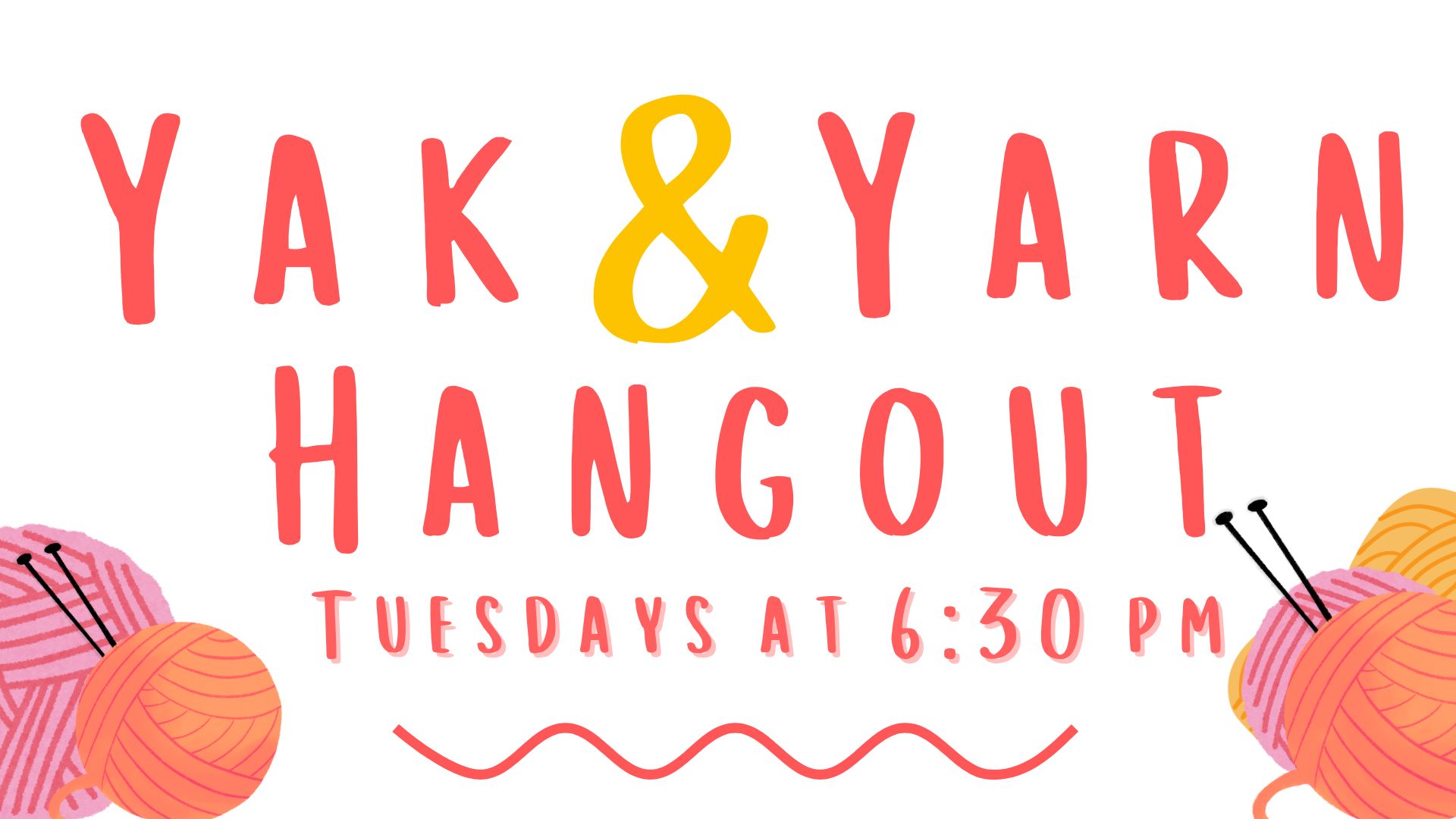 Evergreen - New makers are always welcome at our weekly Yak & Yarn ...