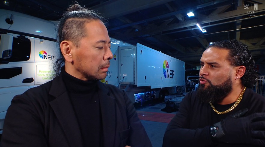Shinsuke Nakamura is once again seen watching the United States