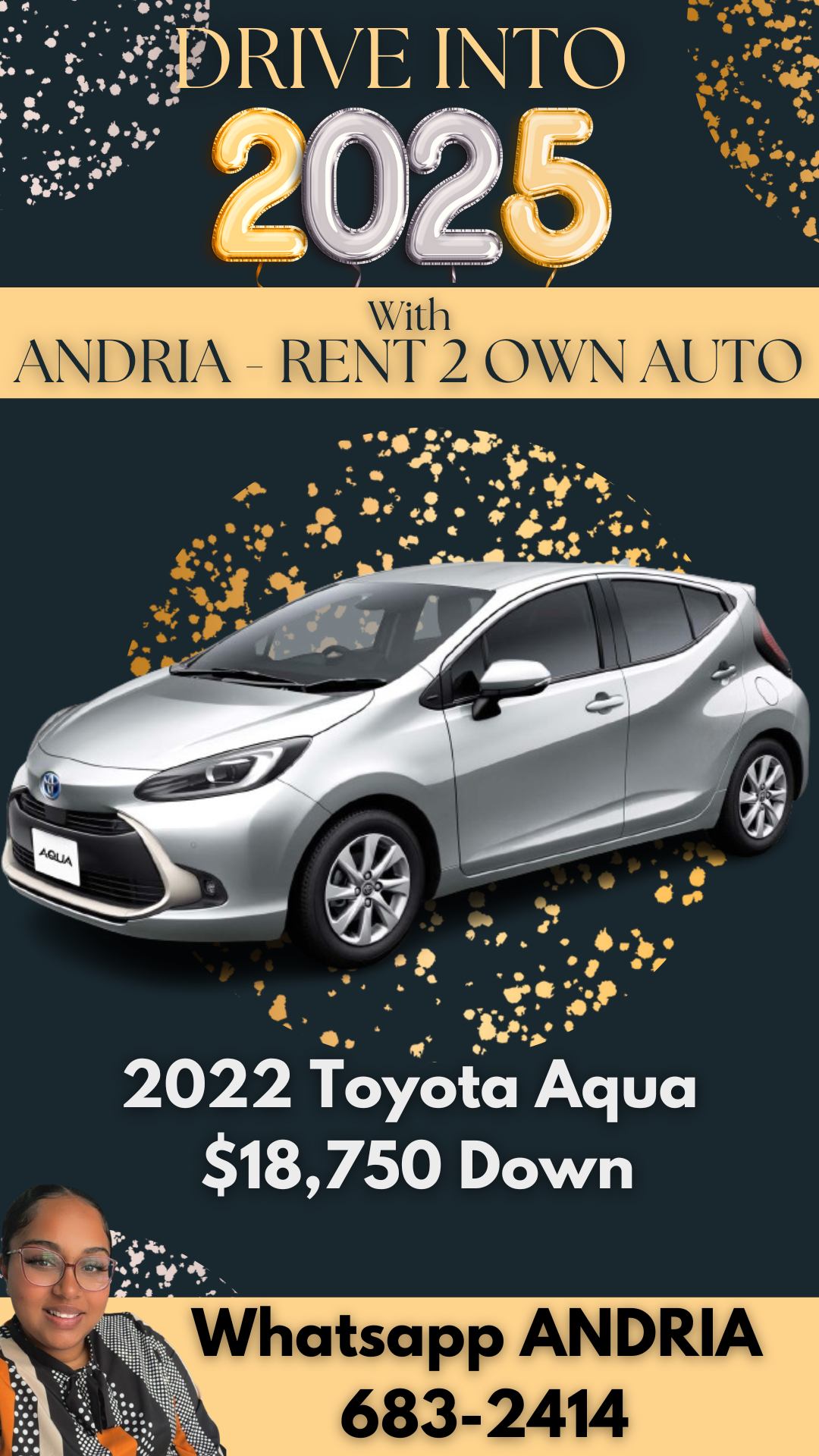 Andria - Rent 2 Own Auto | Couva