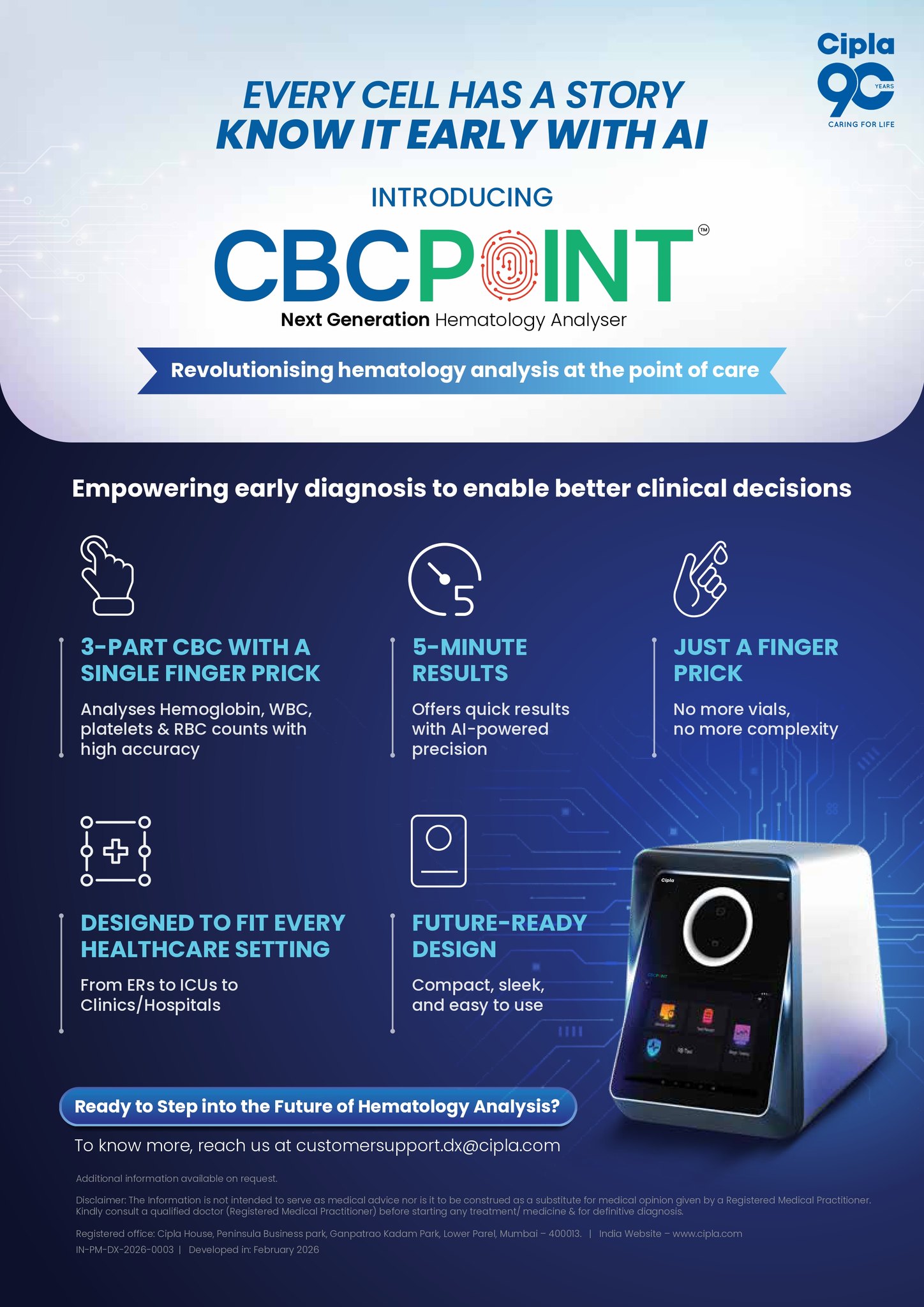 doctor's data erythrocyte glutathione test Introducing CBCPoint, a next‑generation, point‑of‑care hematology analyzer that provides CBC results from a finger‑prick blood sample within 5 minutes. #CaringForLife #CiplaAt90 #Hematologyanalyzer #hematology AOD 9604 (5mg) Research supplement Size:2g - $57.03