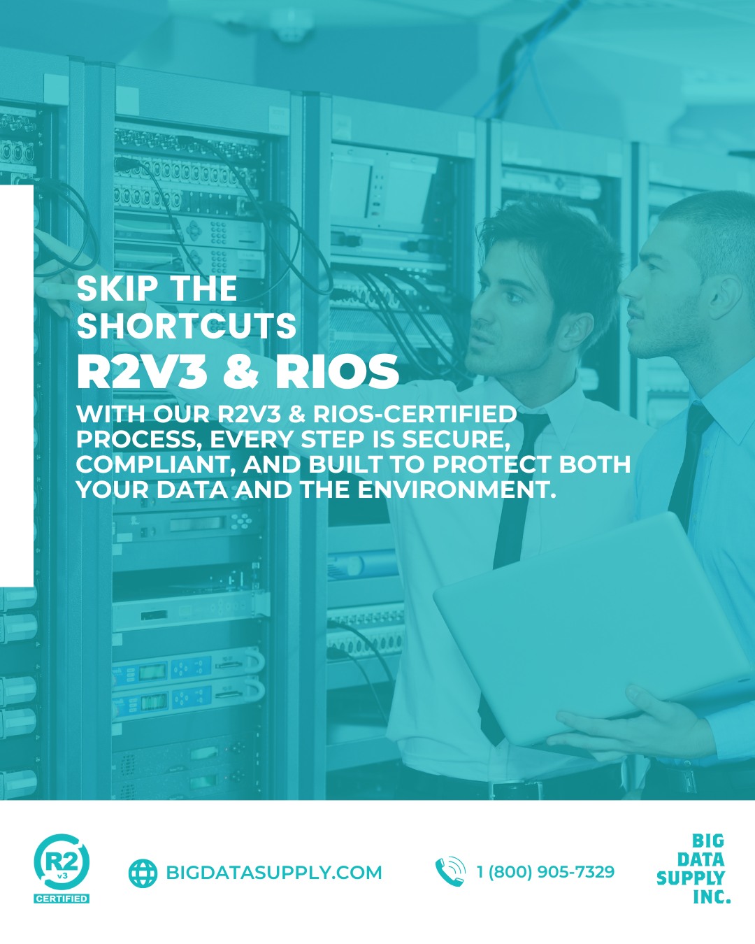 Big - Skip the Shortcuts 🚫 When it comes to IT disposal, cutting ...