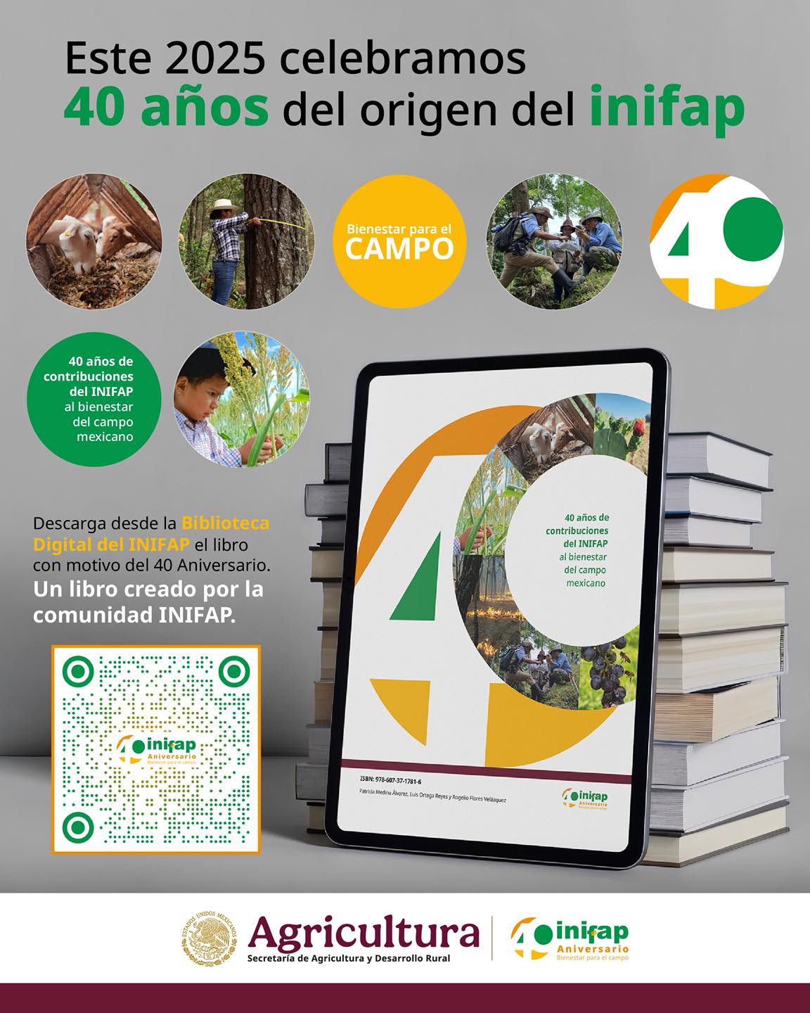 INIFAP - 📚 ¡Ya está disponible el libro del 40 aniversario del INIFAP ...
